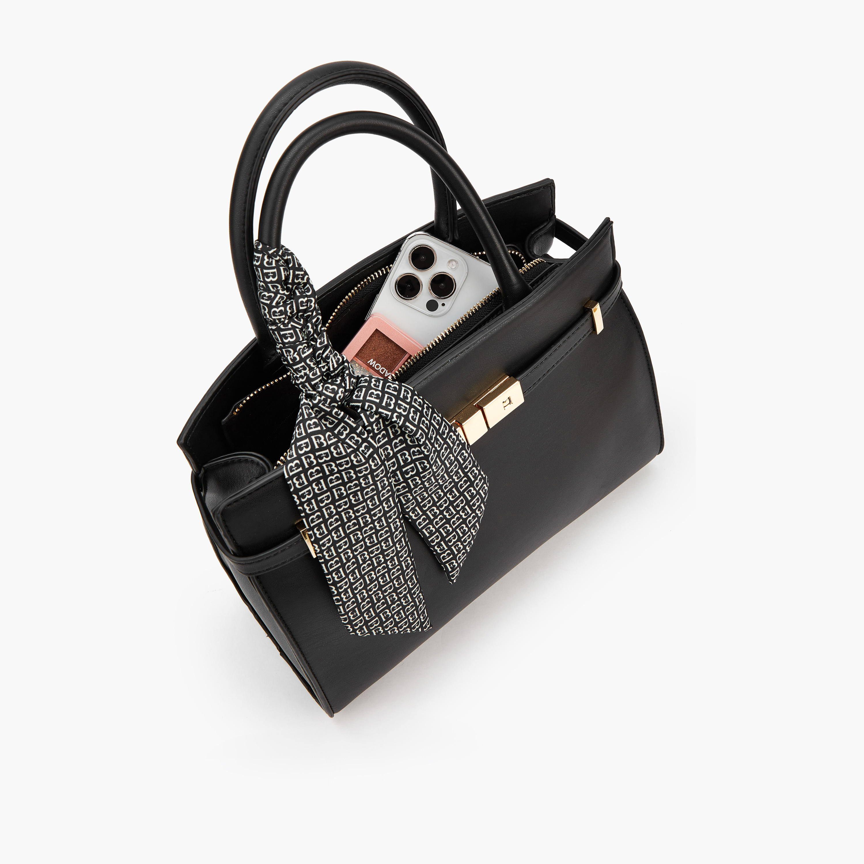 Flora Bella Scarf Accent Tote Bag with Detachable Shoulder Strap-women-bagsandwallets-handbags-image-7