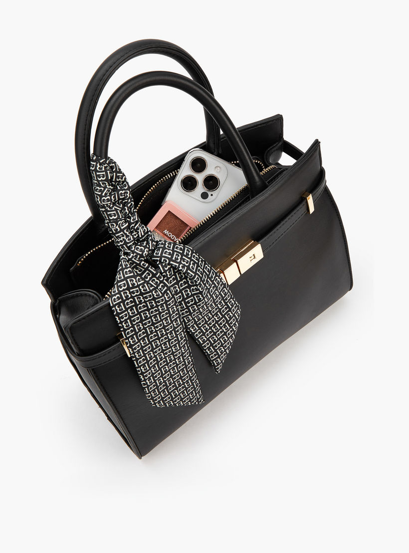Flora Bella Scarf Accent Tote Bag with Detachable Shoulder Strap-women-bagsandwallets-handbags-image-7