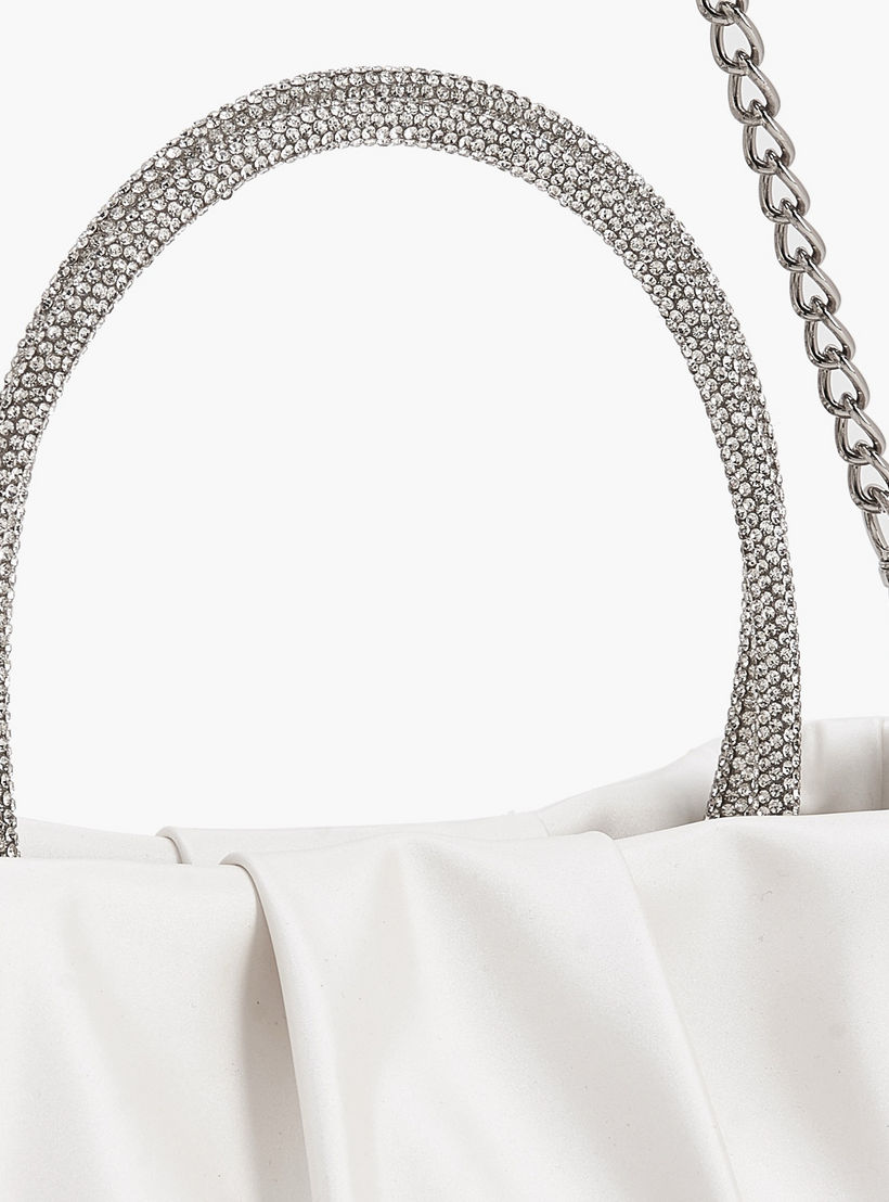 شنطة توت كشكش بمقبض مزين بالحجر من فلورا بيلا-women-bagsandwallets-handbags-image-5