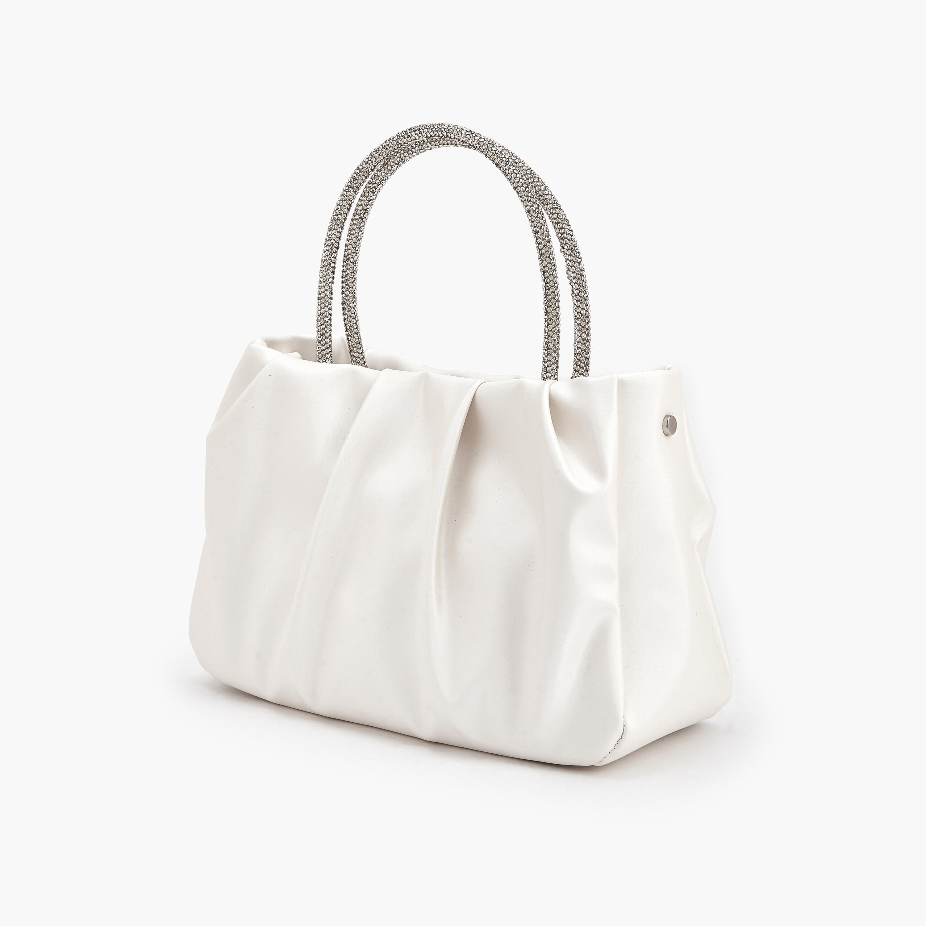 شنطة توت كشكش بمقبض مزين بالحجر من فلورا بيلا-women-bagsandwallets-handbags-image-6