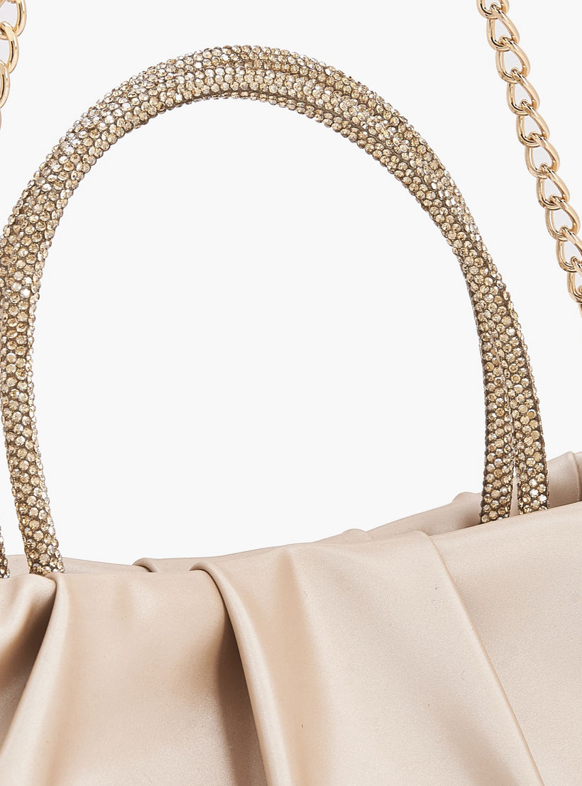 شنطة توت كشكش بمقبض مزين بالحجر من فلورا بيلا-women-bagsandwallets-handbags-image-5
