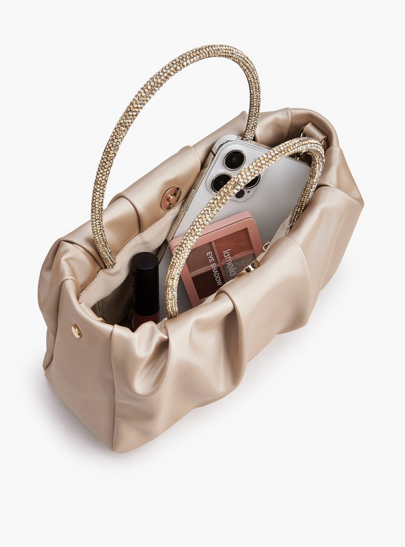 شنطة توت كشكش بمقبض مزين بالحجر من فلورا بيلا-women-bagsandwallets-handbags-image-8