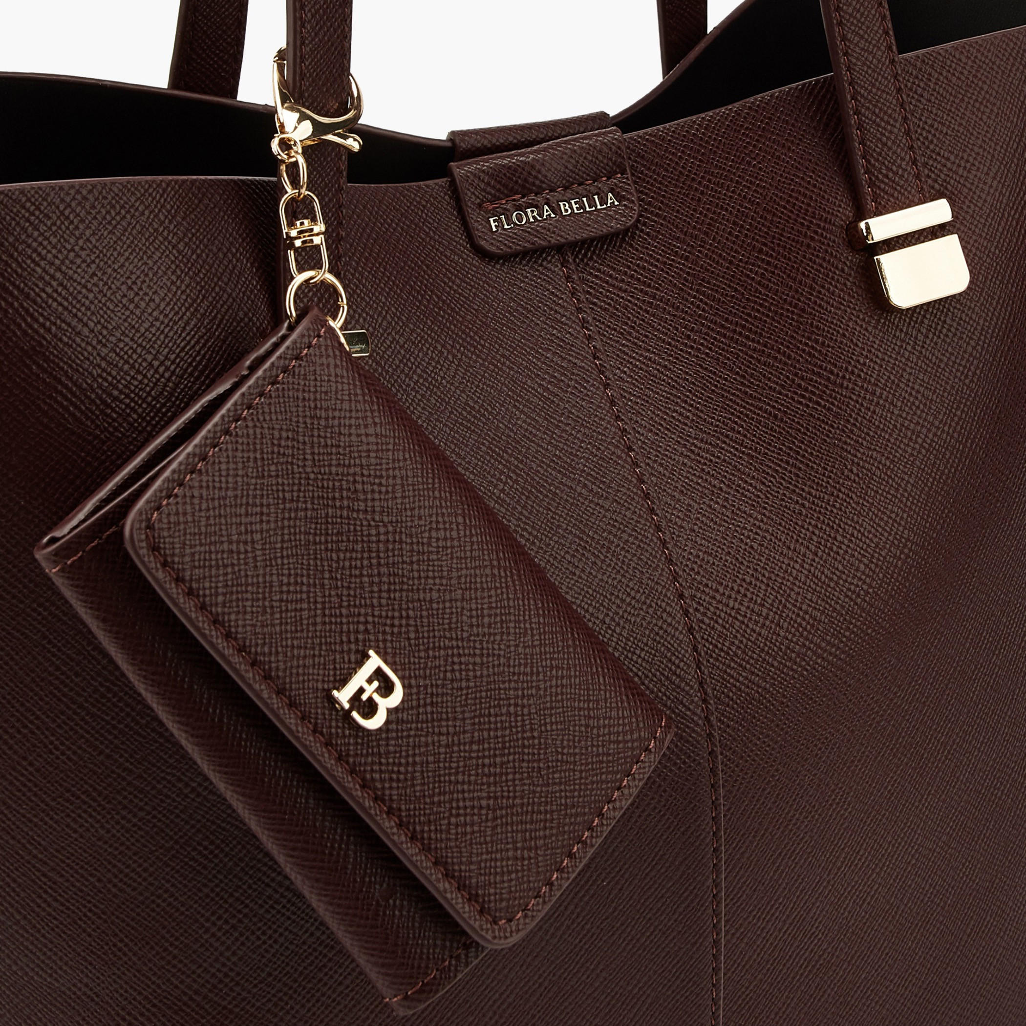 Flora Bella Textured Tote Bag with Pouch and Card Holder-women-bagsandwallets-handbags-image-3