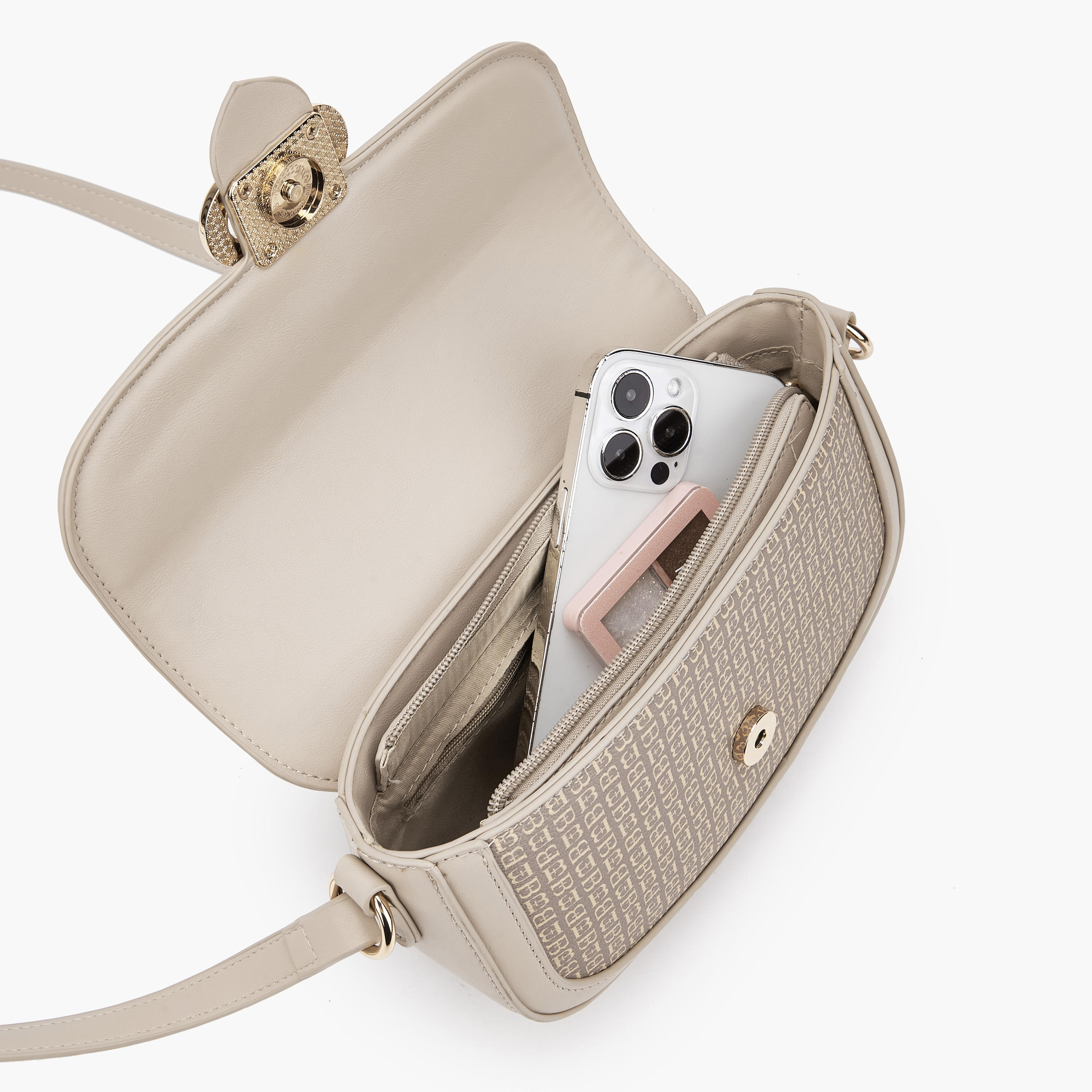 Flora Bella Monogram Print Crossbody Bag with Adjustable Strap-women-bagsandwallets-handbags-image-7