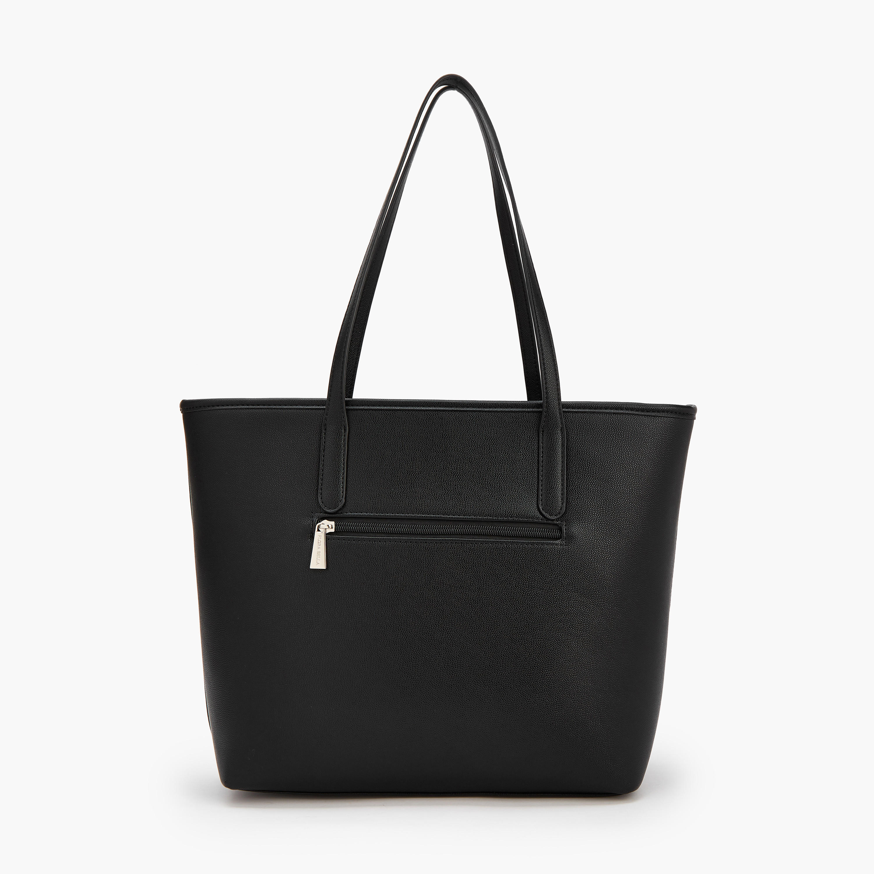 Flora Bella Solid Tote Bag with Charm Accent-women-bagsandwallets-handbags-image-4