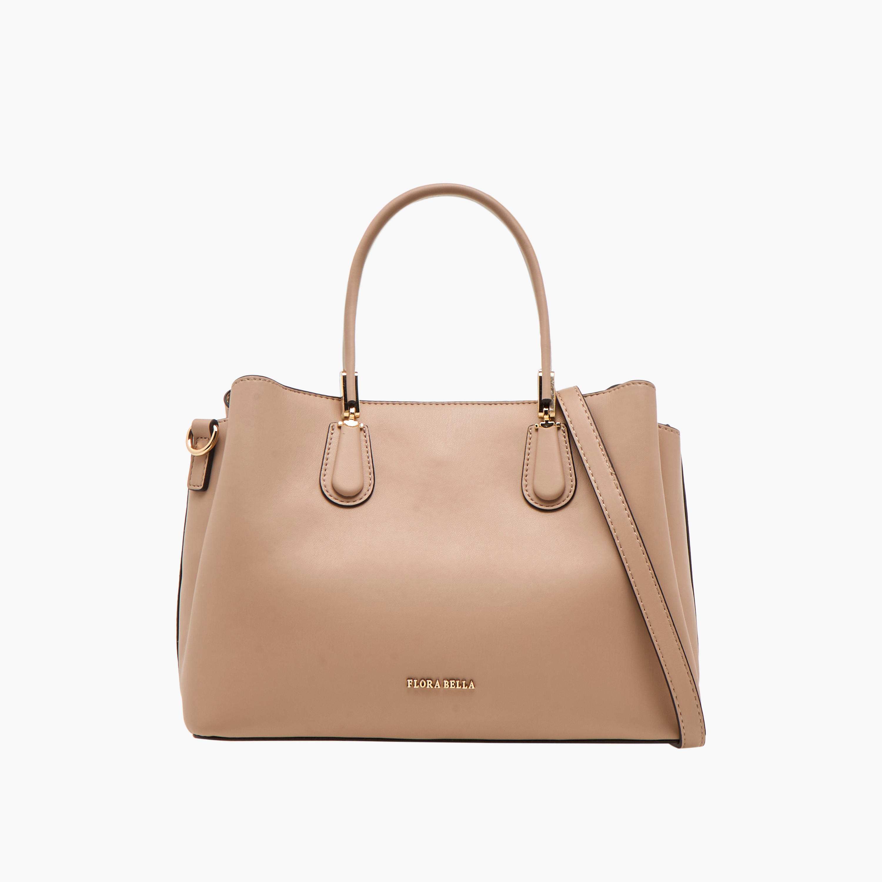 Flora Bella Solid Tote Bag with Detachable Strap-women-bagsandwallets-handbags-image-1