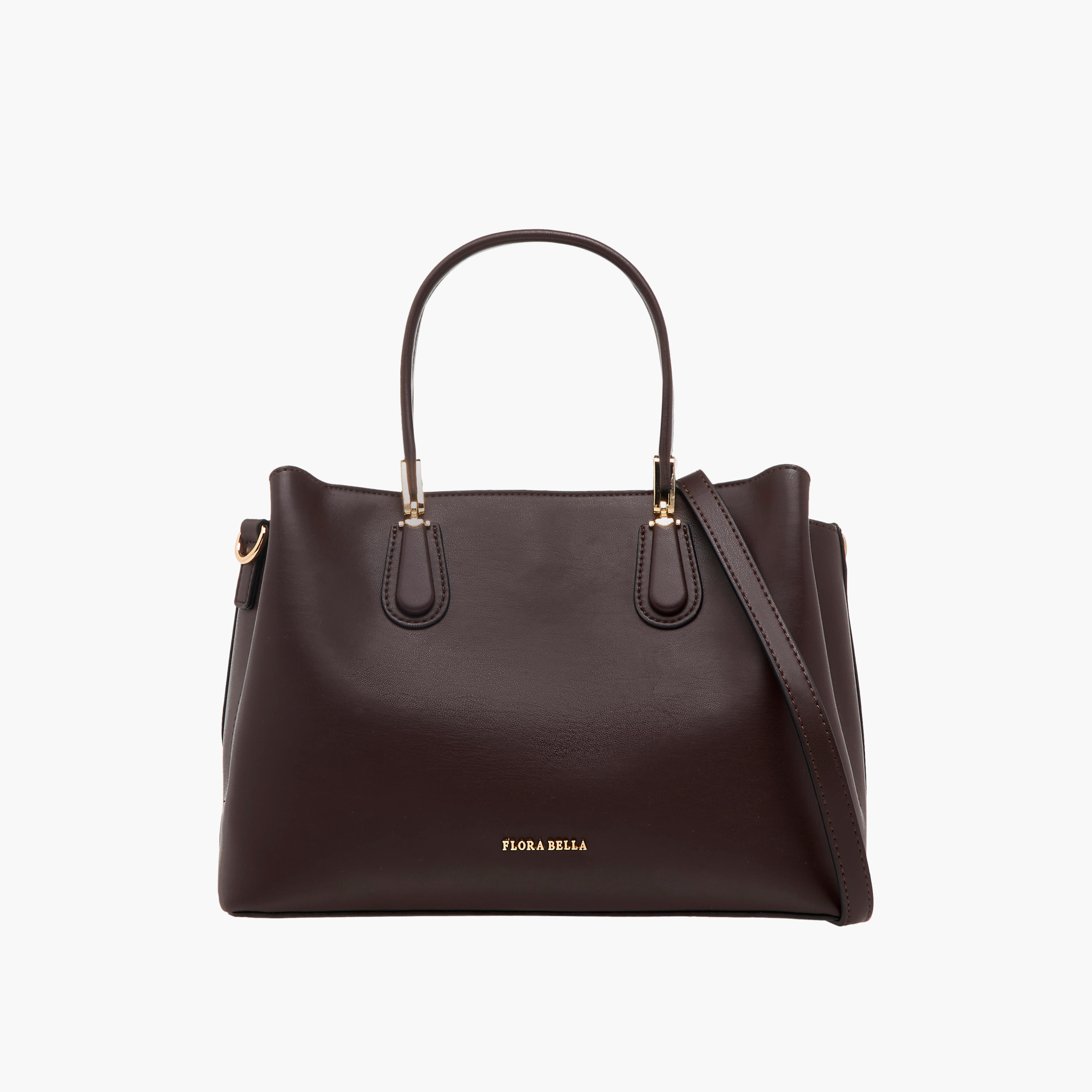 شنطة توتي سادة بحزام قابل للفصل من فلورا بيلا-women-bagsandwallets-handbags-image-1