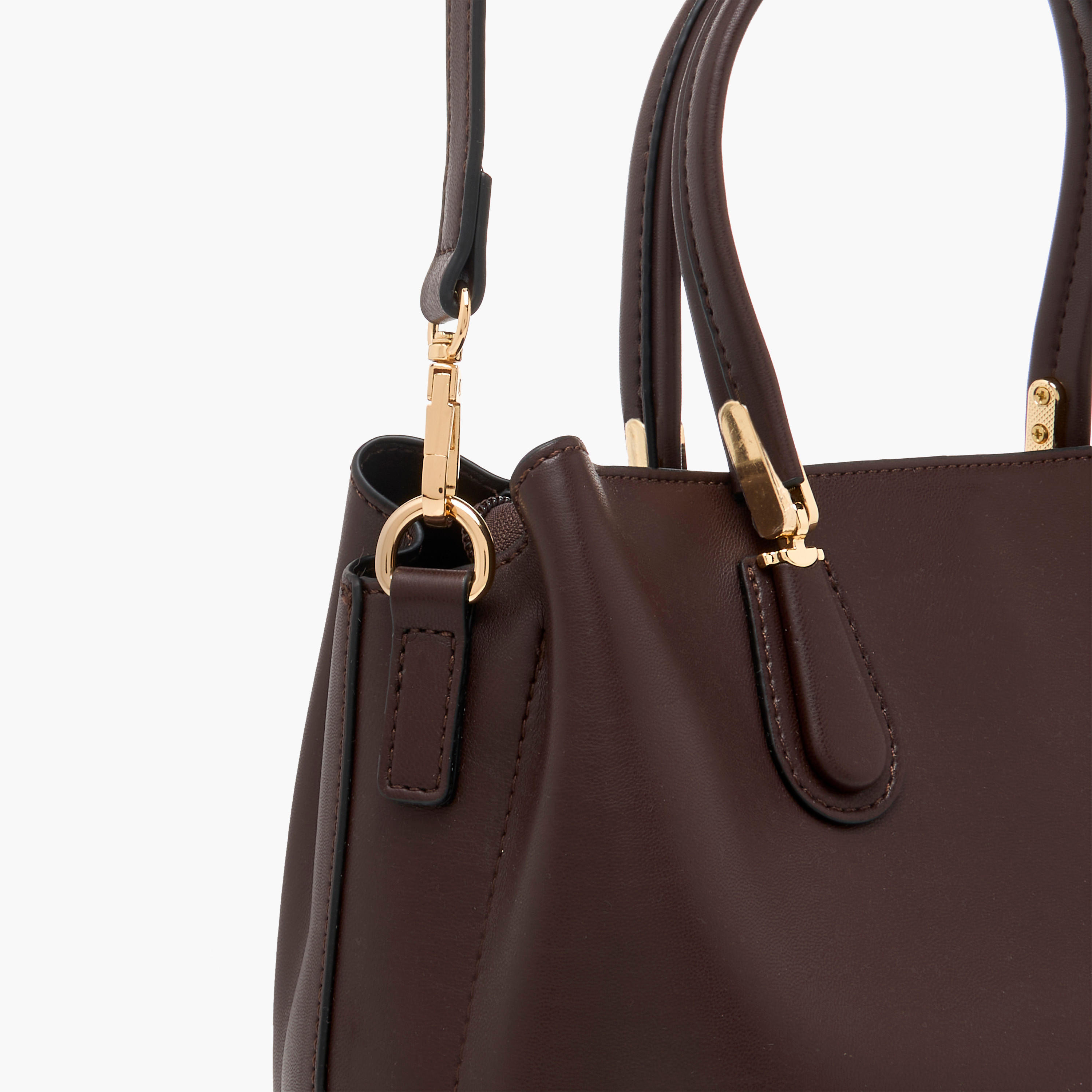 شنطة توتي سادة بحزام قابل للفصل من فلورا بيلا-women-bagsandwallets-handbags-image-6