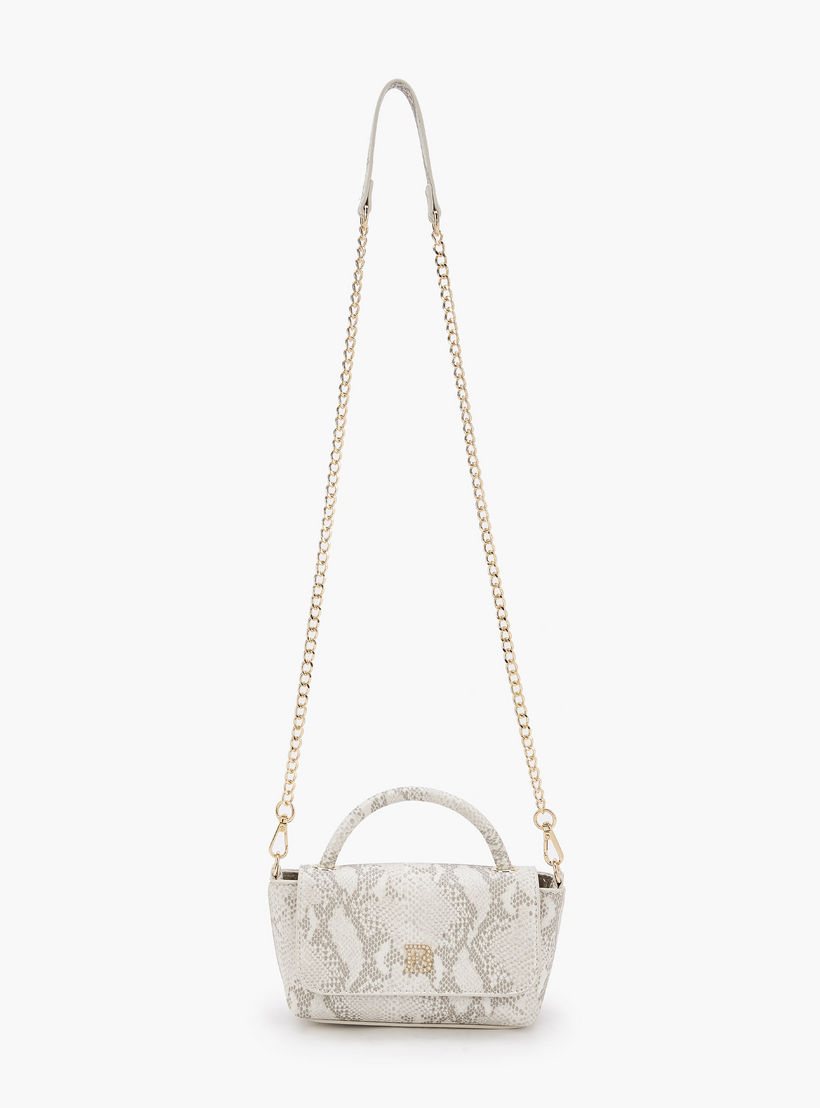 شنطة كروس بطبعات حيوانية وحزام سلسلة من فلورا بيلا-women-bagsandwallets-handbags-image-3