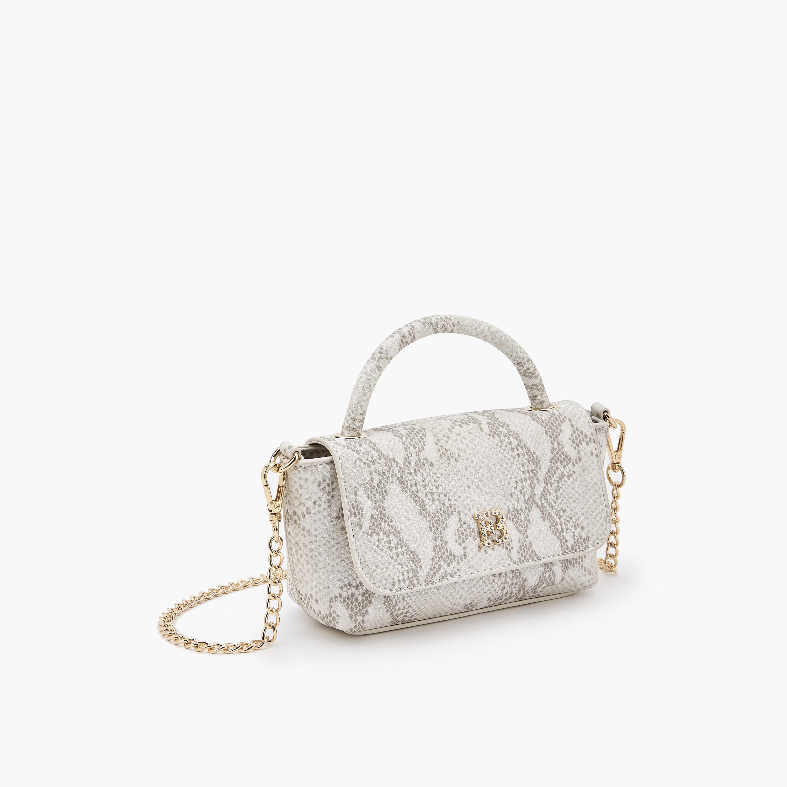 شنطة كروس بطبعات حيوانية وحزام سلسلة من فلورا بيلا-women-bagsandwallets-handbags-image-4