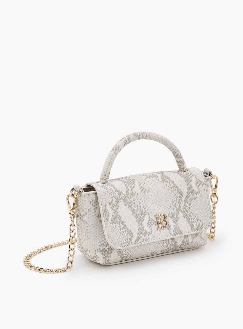 شنطة كروس بطبعات حيوانية وحزام سلسلة من فلورا بيلا-women-bagsandwallets-handbags-image-4