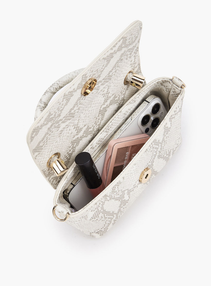 شنطة كروس بطبعات حيوانية وحزام سلسلة من فلورا بيلا-women-bagsandwallets-handbags-image-8