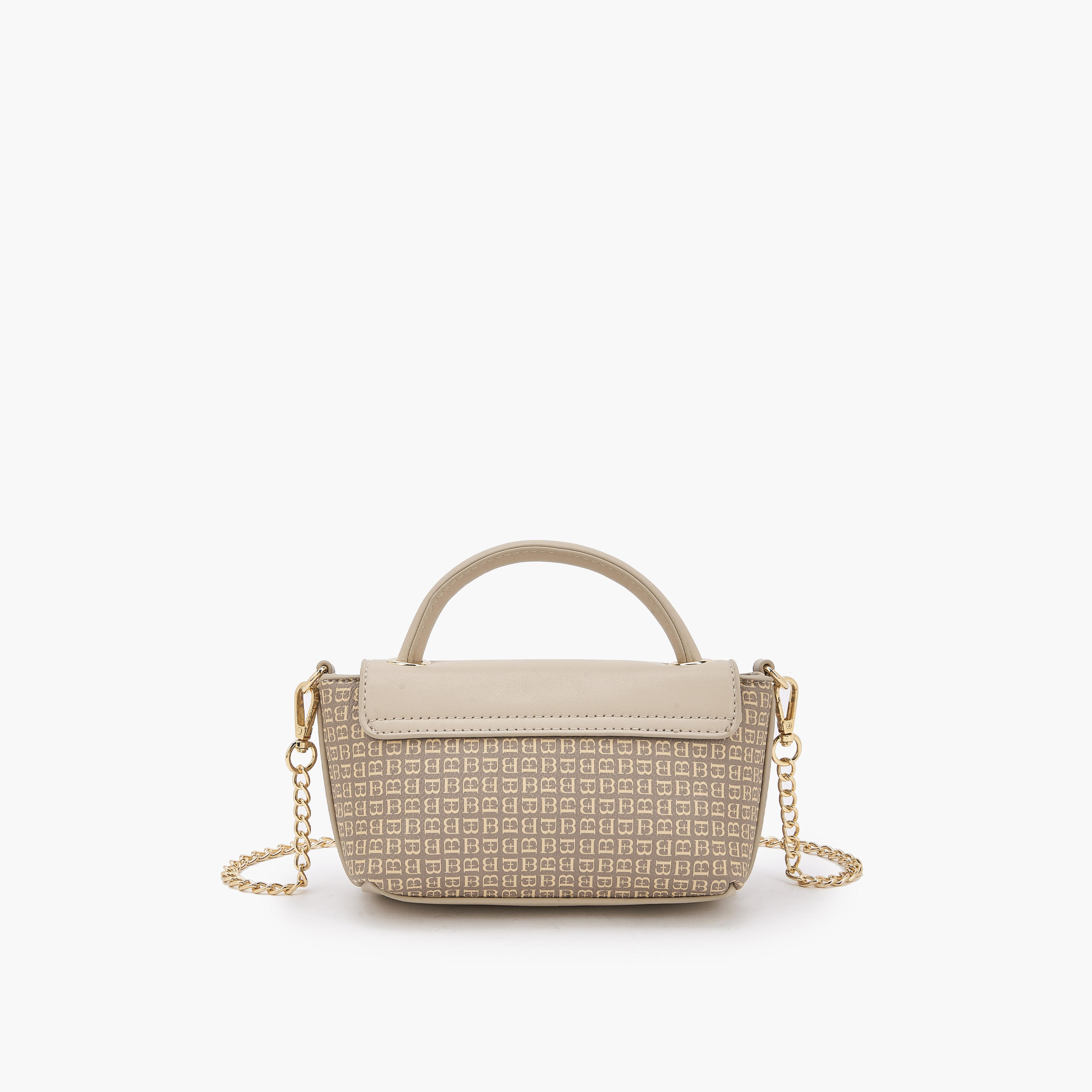 شنطة كروس بودي بطبعات مونوجرام وحزام سلسلة من فلورا بيلا-women-bagsandwallets-handbags-image-5