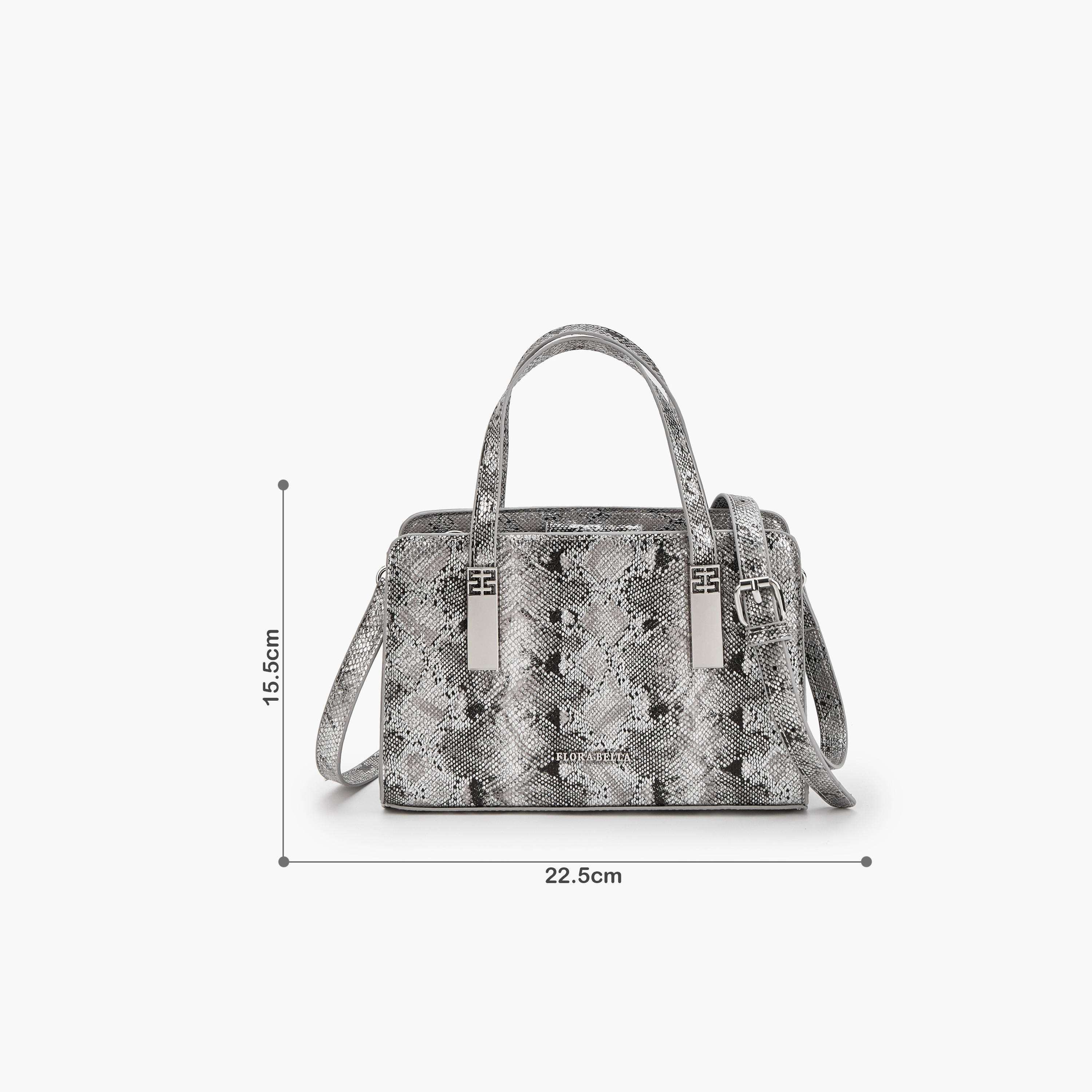 شنطة توتي بحزام قابل للفصل وسحاب إغلاق وطبعات حيوانات من فلورا بيلا-women-bagsandwallets-handbags-image-2