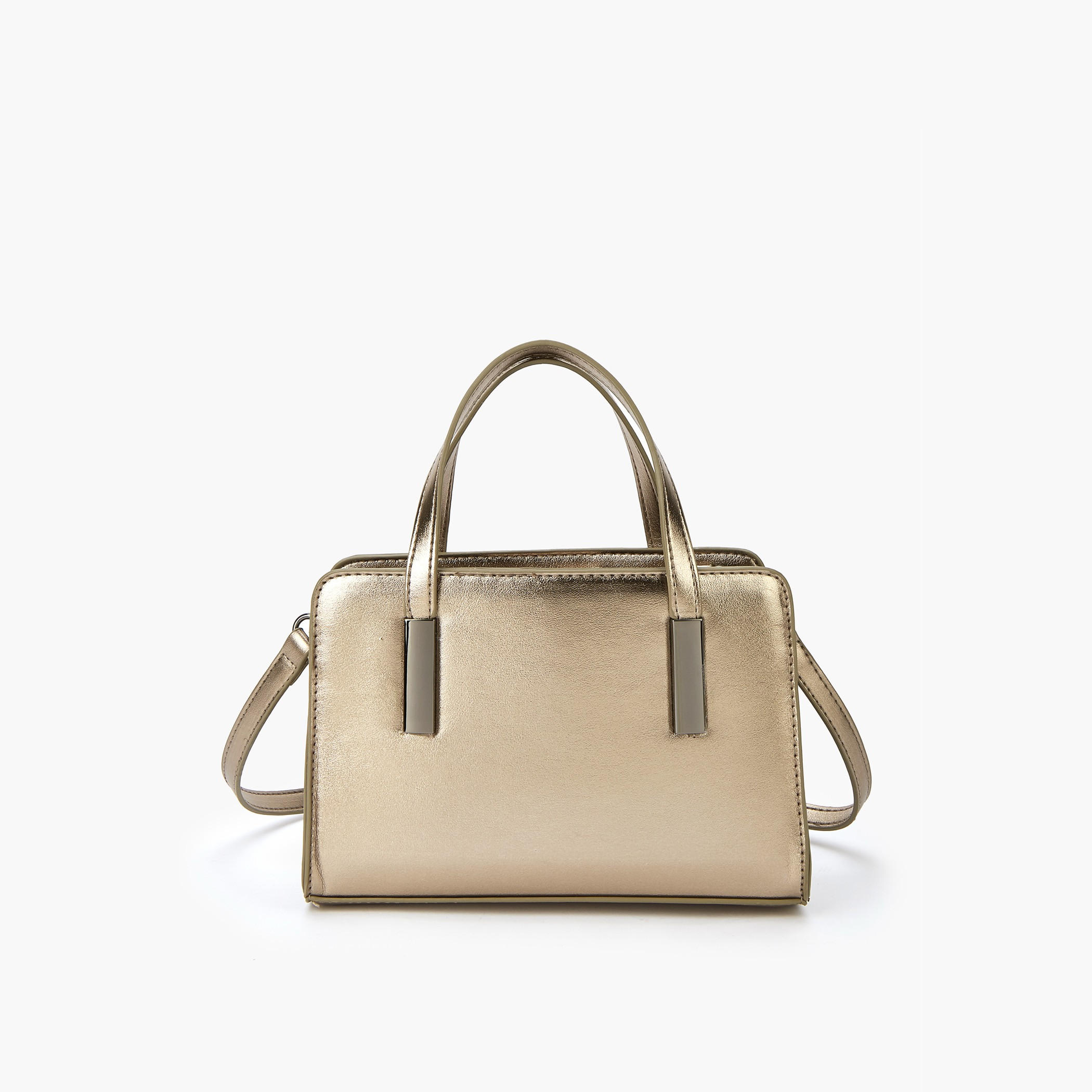 Flora Bella Metallic Tote Bag with Double Handle and Zip Closure-women-bagsandwallets-handbags-image-6