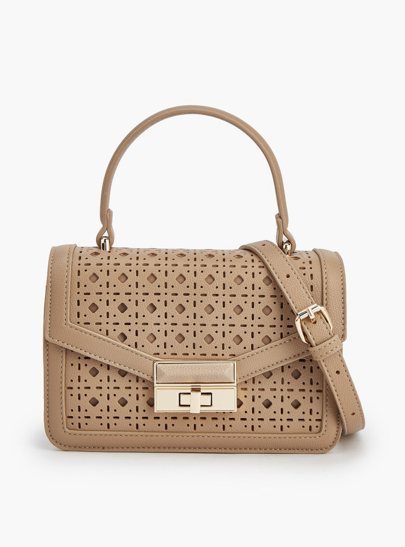 Flora Bella Laser Cut Crossbody Bag with Top Handle-women-bagsandwallets-handbags-image-1