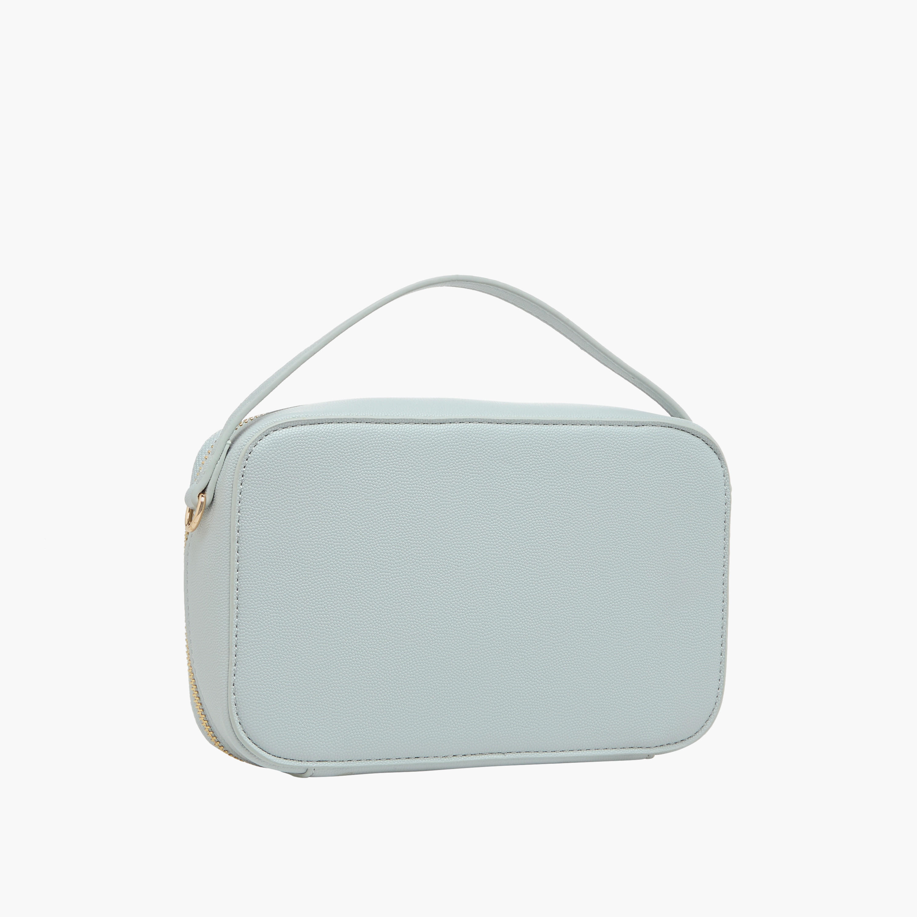 Flora Bella Textured Crossbody Bag with Chain Strap and Zip Closure-women-bagsandwallets-handbags-image-3