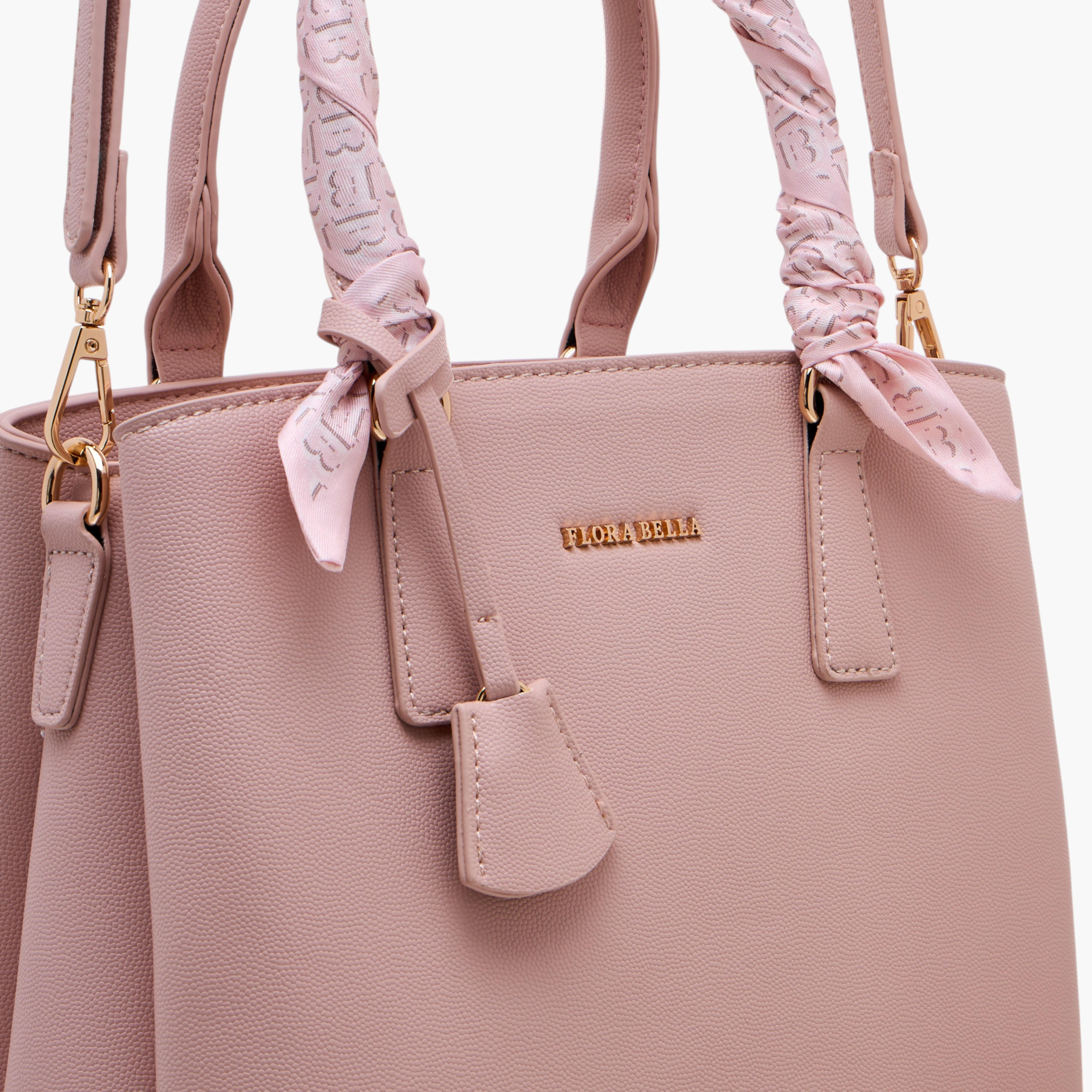 شنطة توتي بزينة وشاح ومقبض مزدوج وسحاب إغلاق من فلورا بيلا-women-bagsandwallets-handbags-image-5