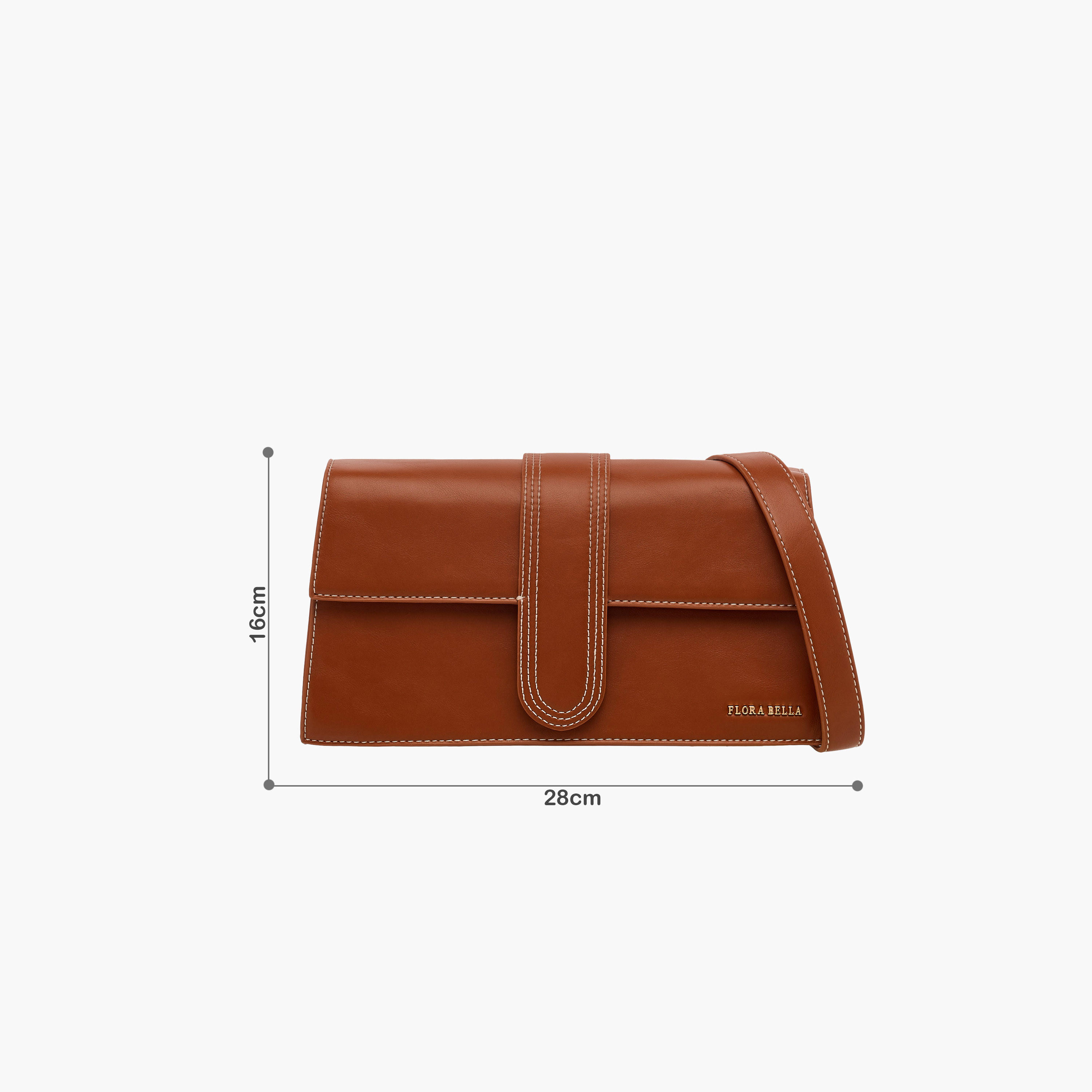 Flora Bella Solid Shoulder Bag with Detachable Strap-women-bagsandwallets-handbags-image-2