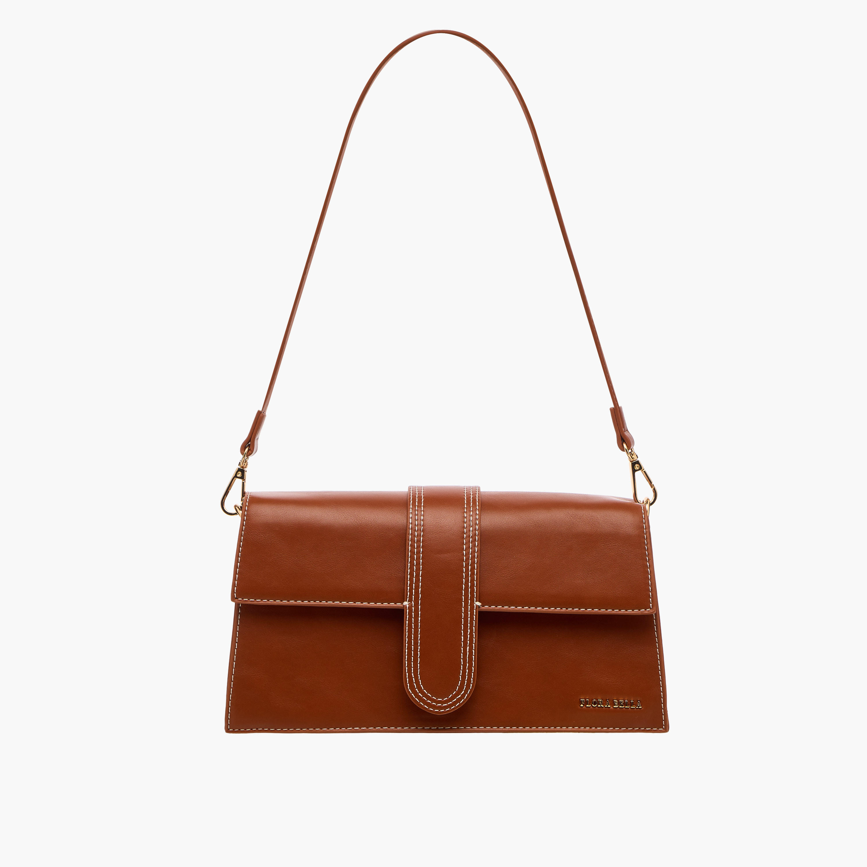 Flora Bella Solid Shoulder Bag with Detachable Strap-women-bagsandwallets-handbags-image-1