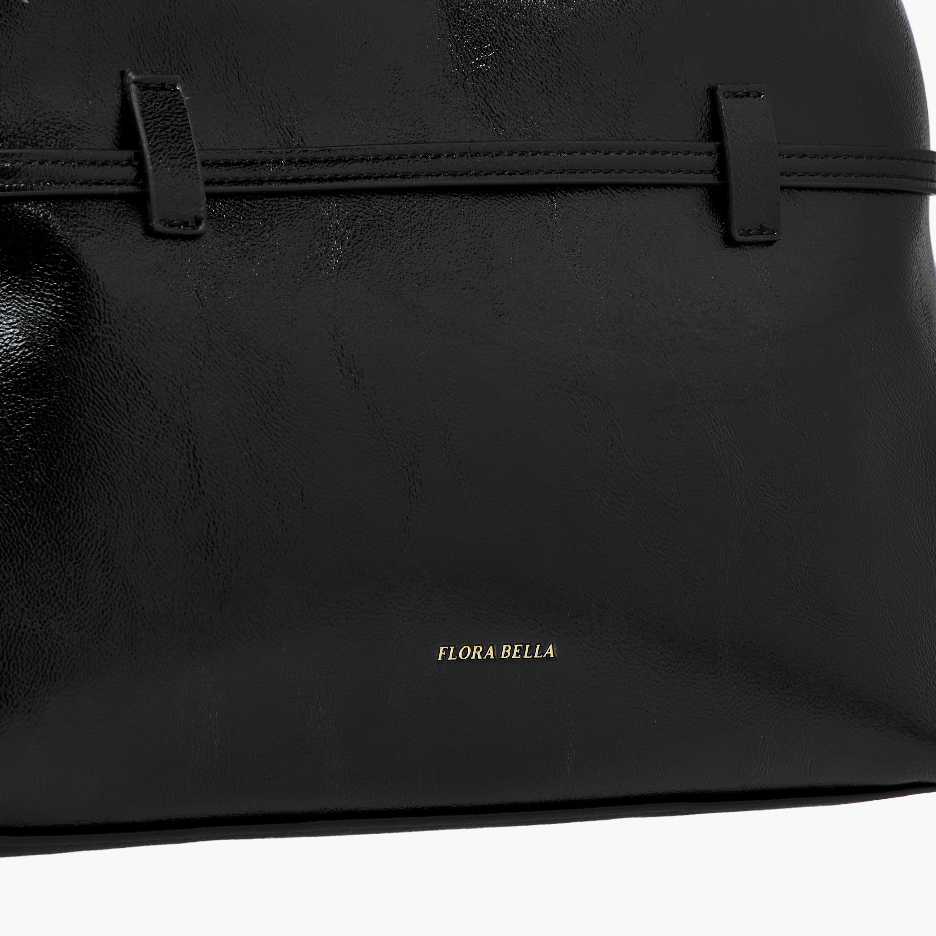 Flora Bella Solid Tote Bag with Buckle Accent and Zip Closure-women-bagsandwallets-handbags-image-6