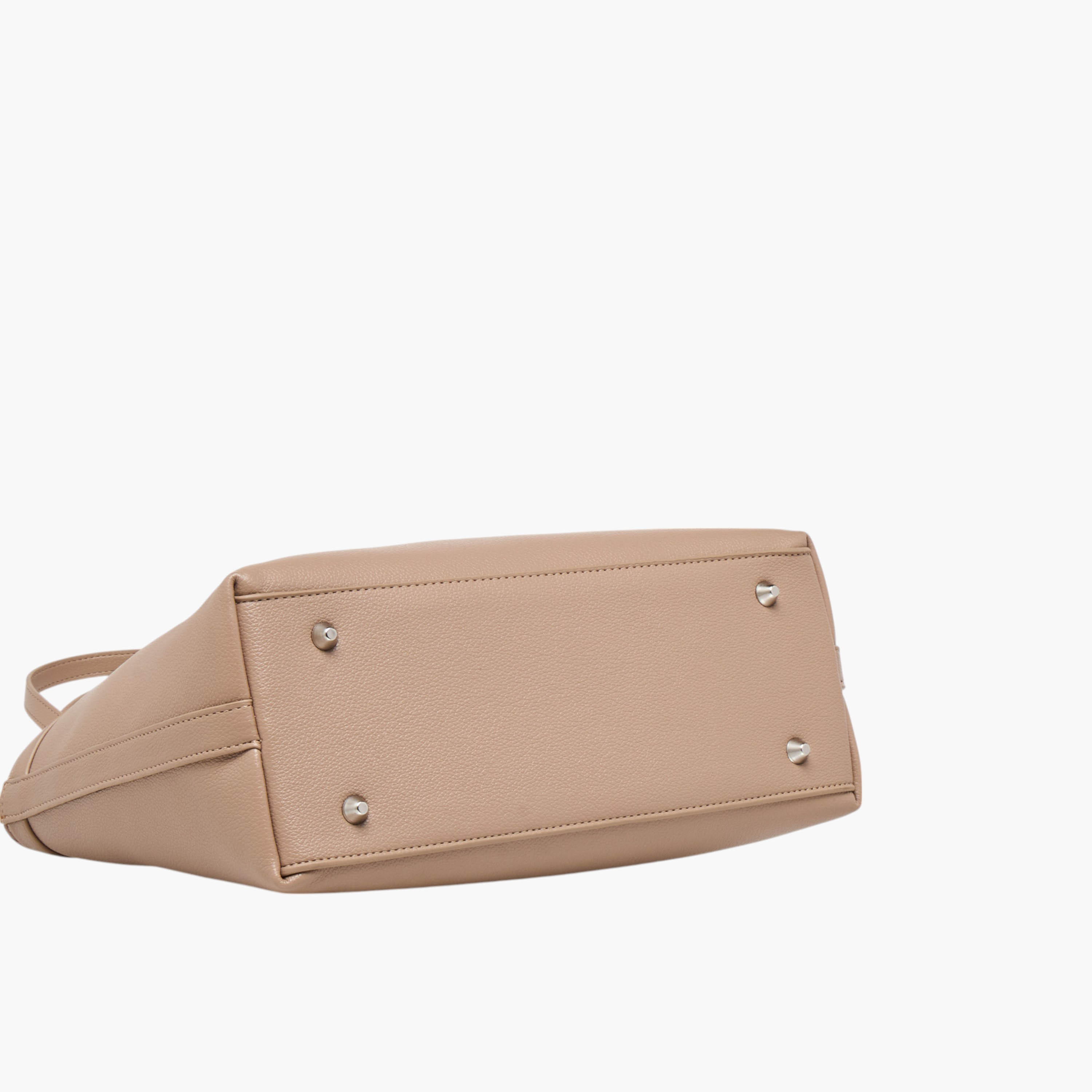 شنطة توتي سادة بمقبض مزدوج وسحاب إغلاق من فلورا بيلا-women-bagsandwallets-handbags-image-7
