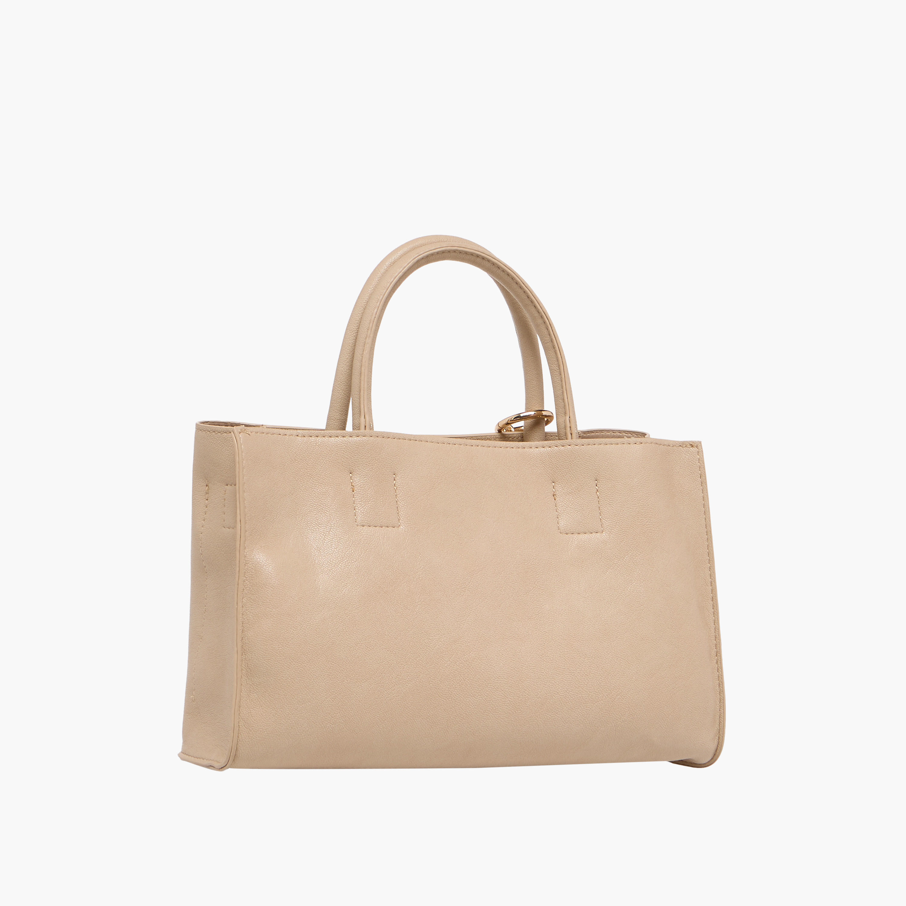 Flora Bella Solid Tote Bag with Adjustable Strap and Detachable Pouch-women-bagsandwallets-handbags-image-4