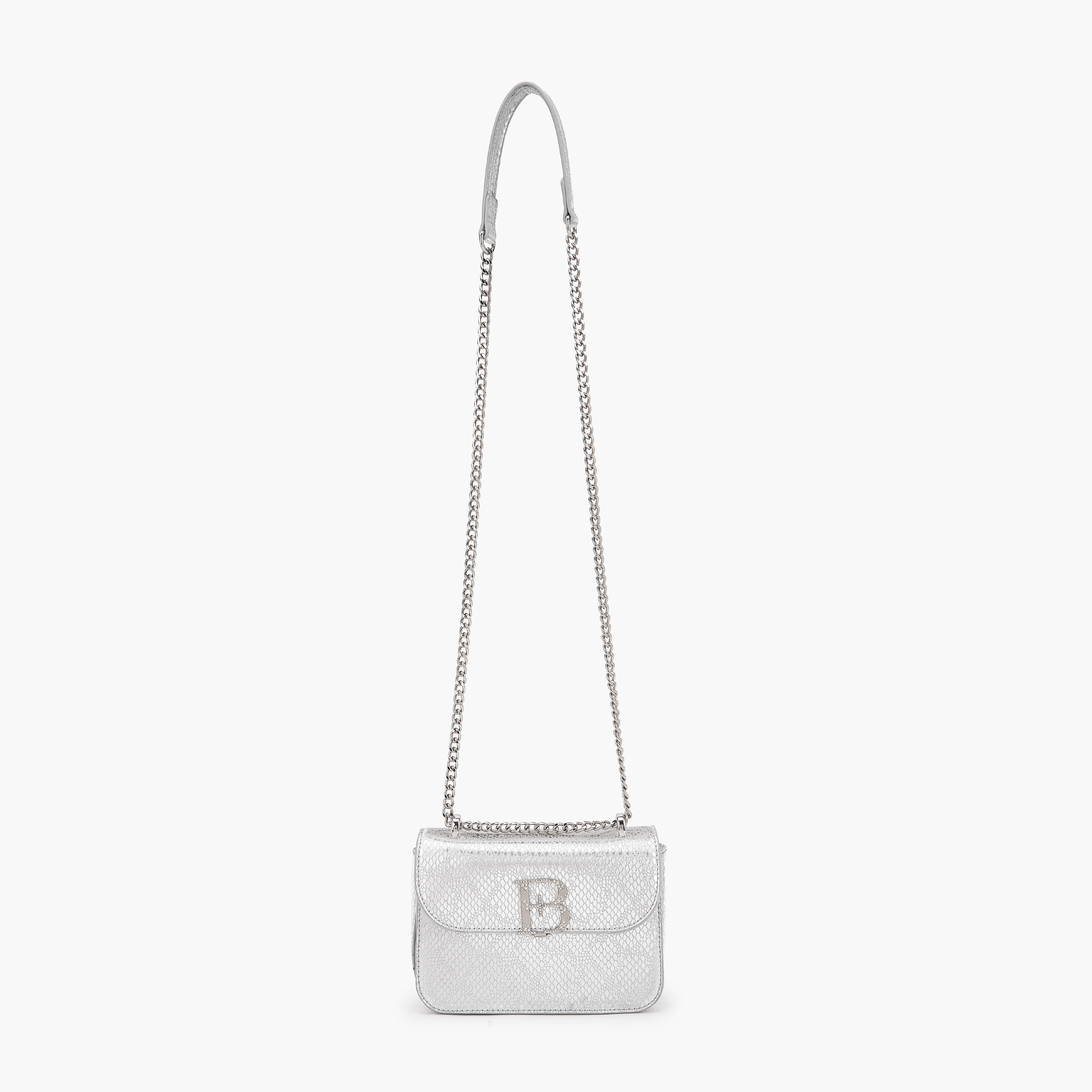Flora Bella Logo Embellished Crossbody Bag with Chain Strap-women-bagsandwallets-handbags-image-3