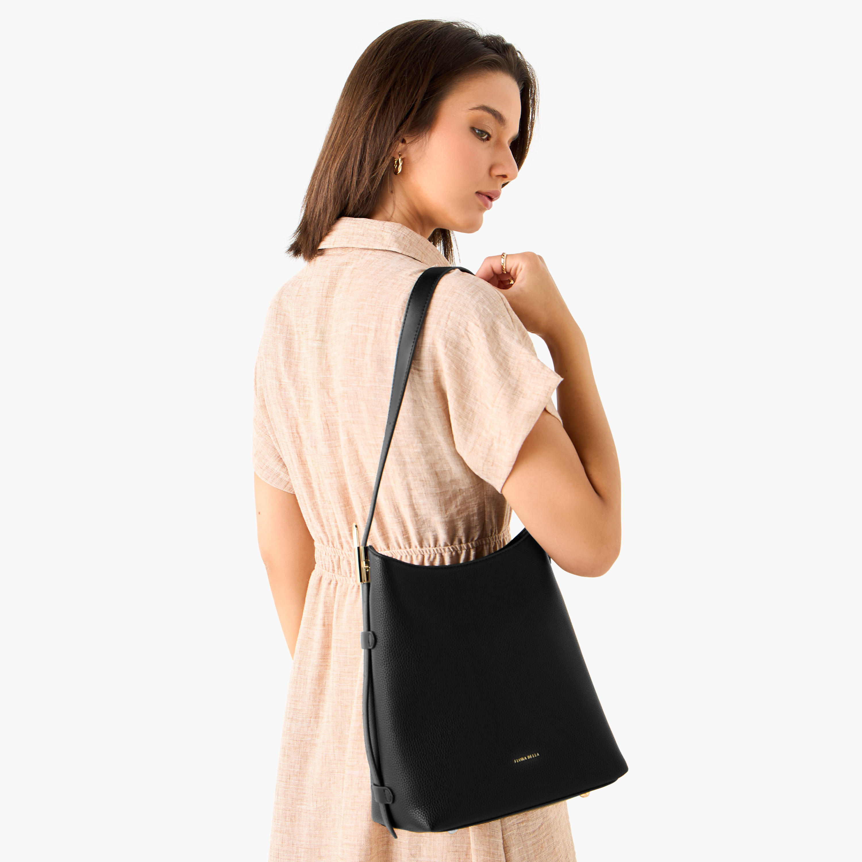Flora Bella Solid Shoulder Bag with Pouch-women-bagsandwallets-handbags-image-2