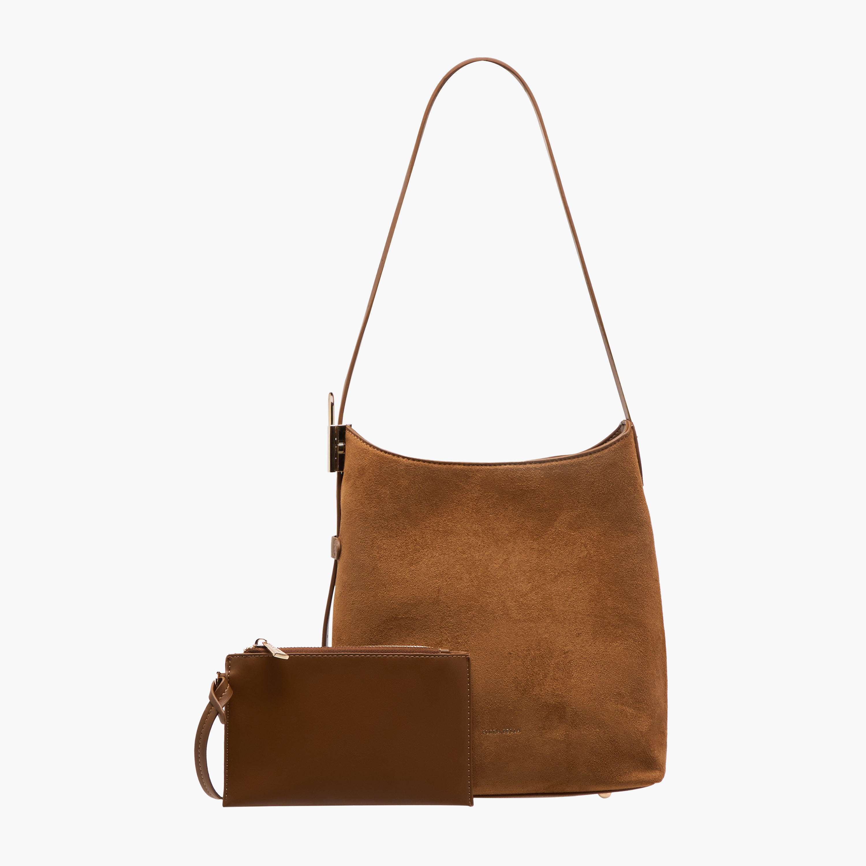 Flora Bella Solid Shoulder Bag with Pouch-women-bagsandwallets-handbags-image-1