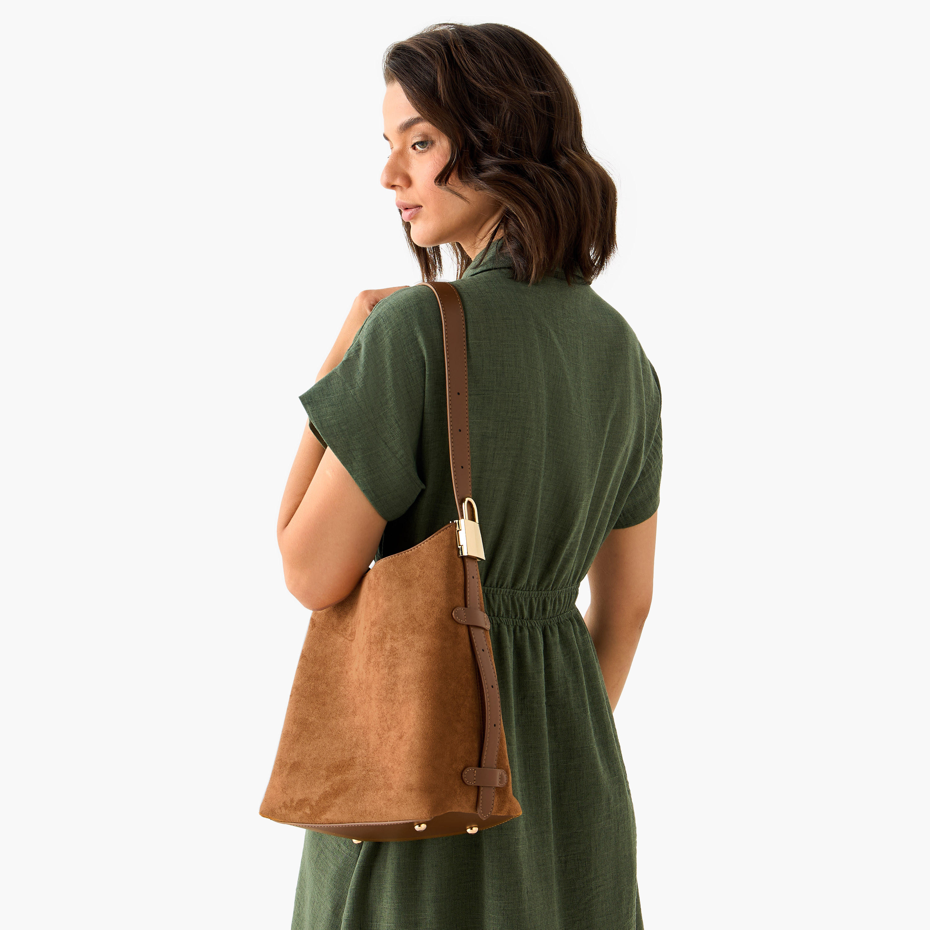 Flora Bella Solid Shoulder Bag with Pouch-women-bagsandwallets-handbags-image-2