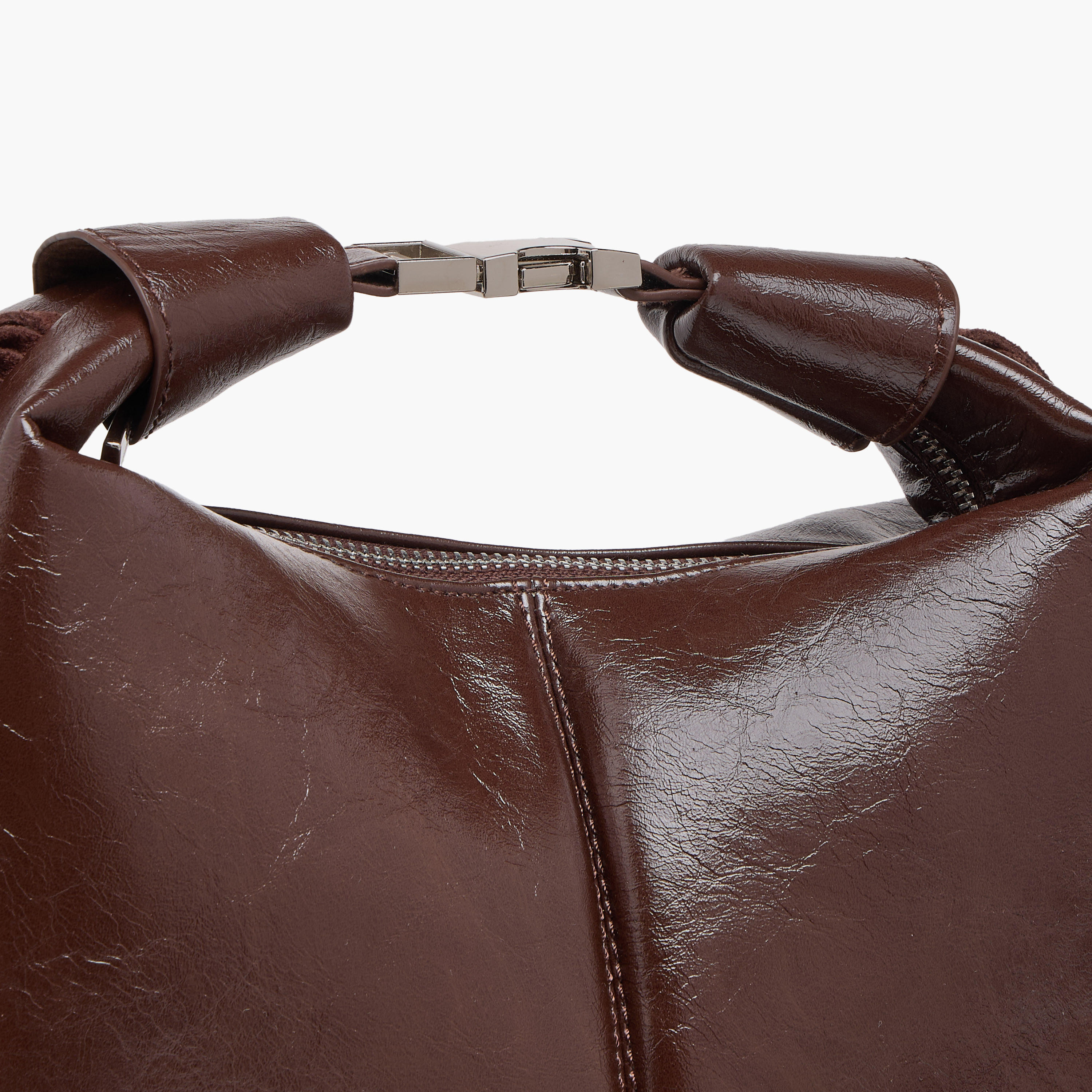Flora Bella Textured Shoulder Bag with Adjustable Strap and Zip Closure-women-bagsandwallets-handbags-image-5