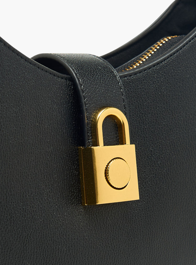 شنطة كتف سادة بسحاب إغلاق وحزام قابل للتعديل من فلورا بيلا-women-bagsandwallets-handbags-image-5