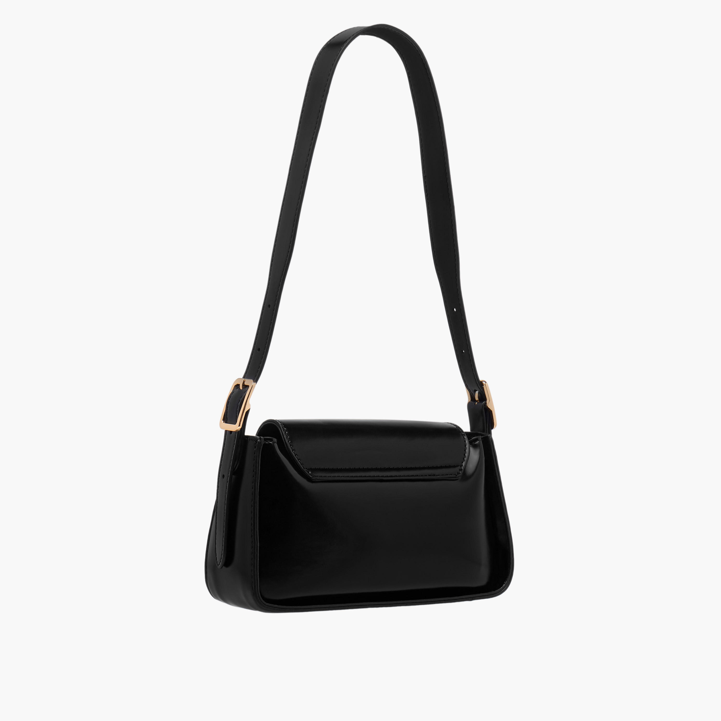 شنطة كروس بودي سادة بحزام قابل للتعديل من فلورا بيلا-women-bagsandwallets-handbags-image-3