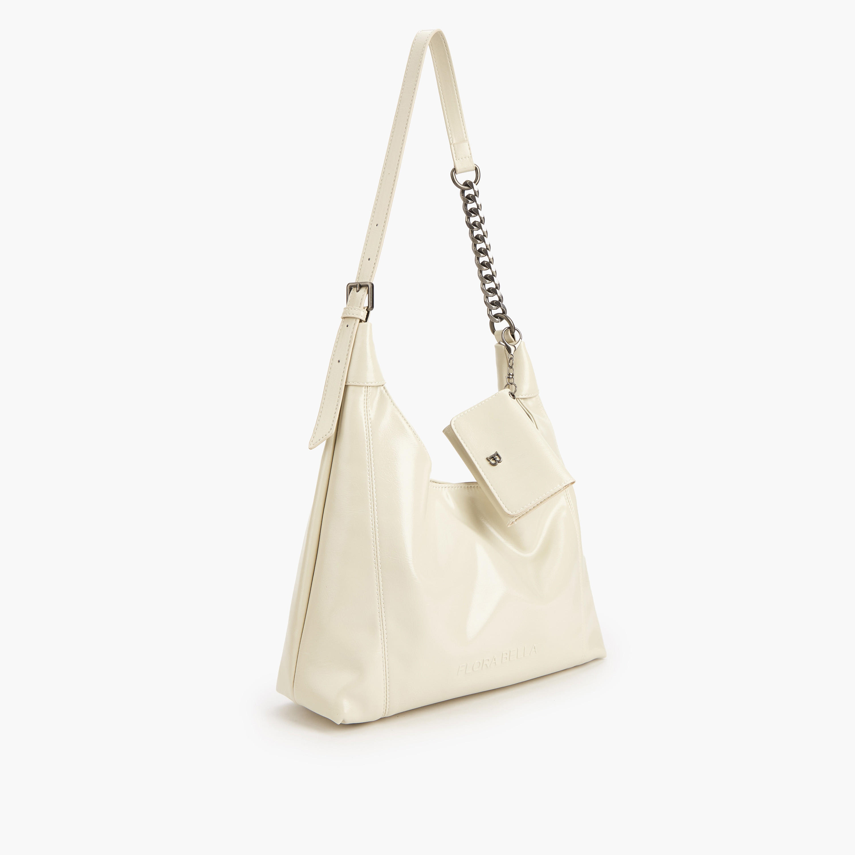 شنطة كتف سادة ومحفظة قابلة للفصل من فلورا بيلا-women-bagsandwallets-handbags-image-3