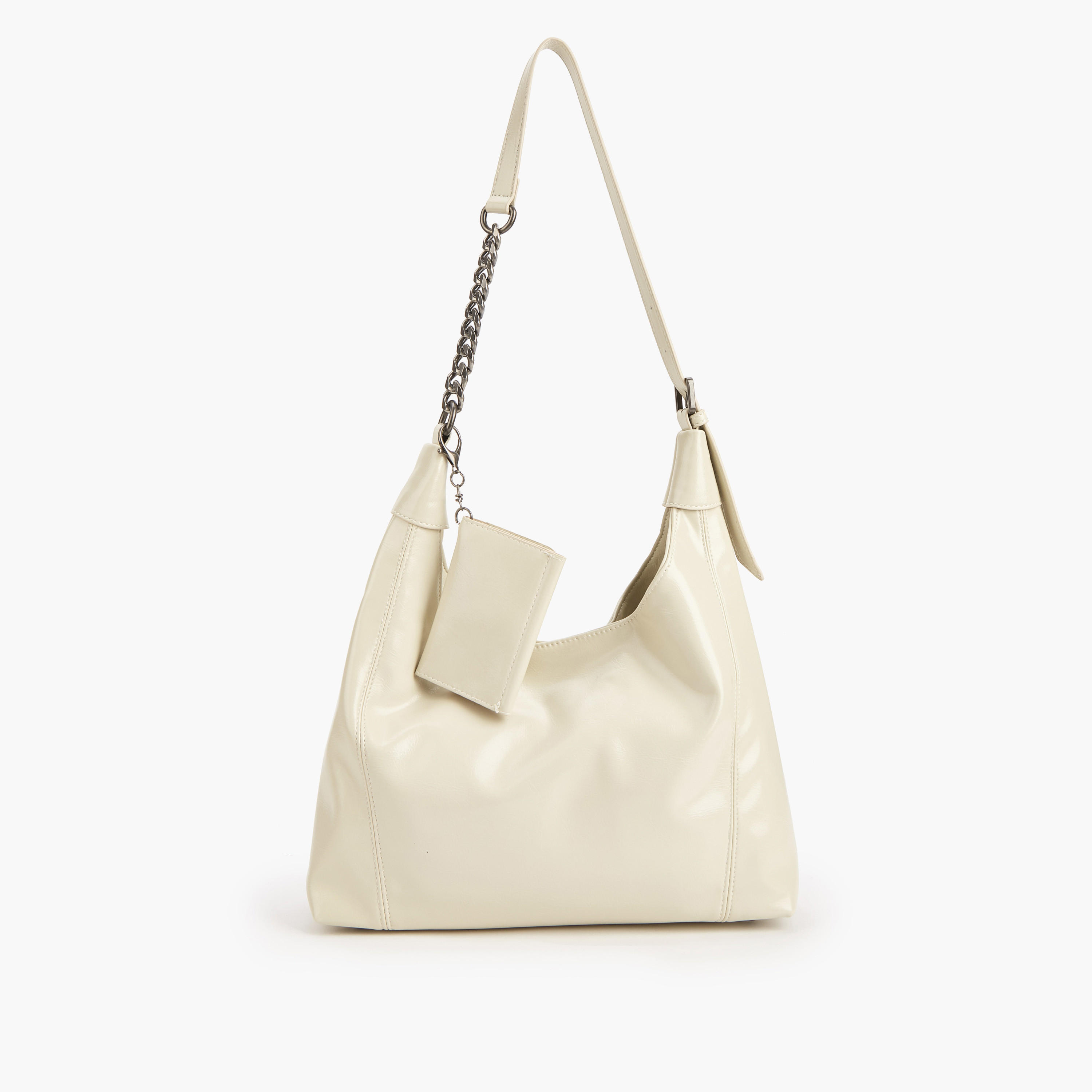 شنطة كتف سادة ومحفظة قابلة للفصل من فلورا بيلا-women-bagsandwallets-handbags-image-4