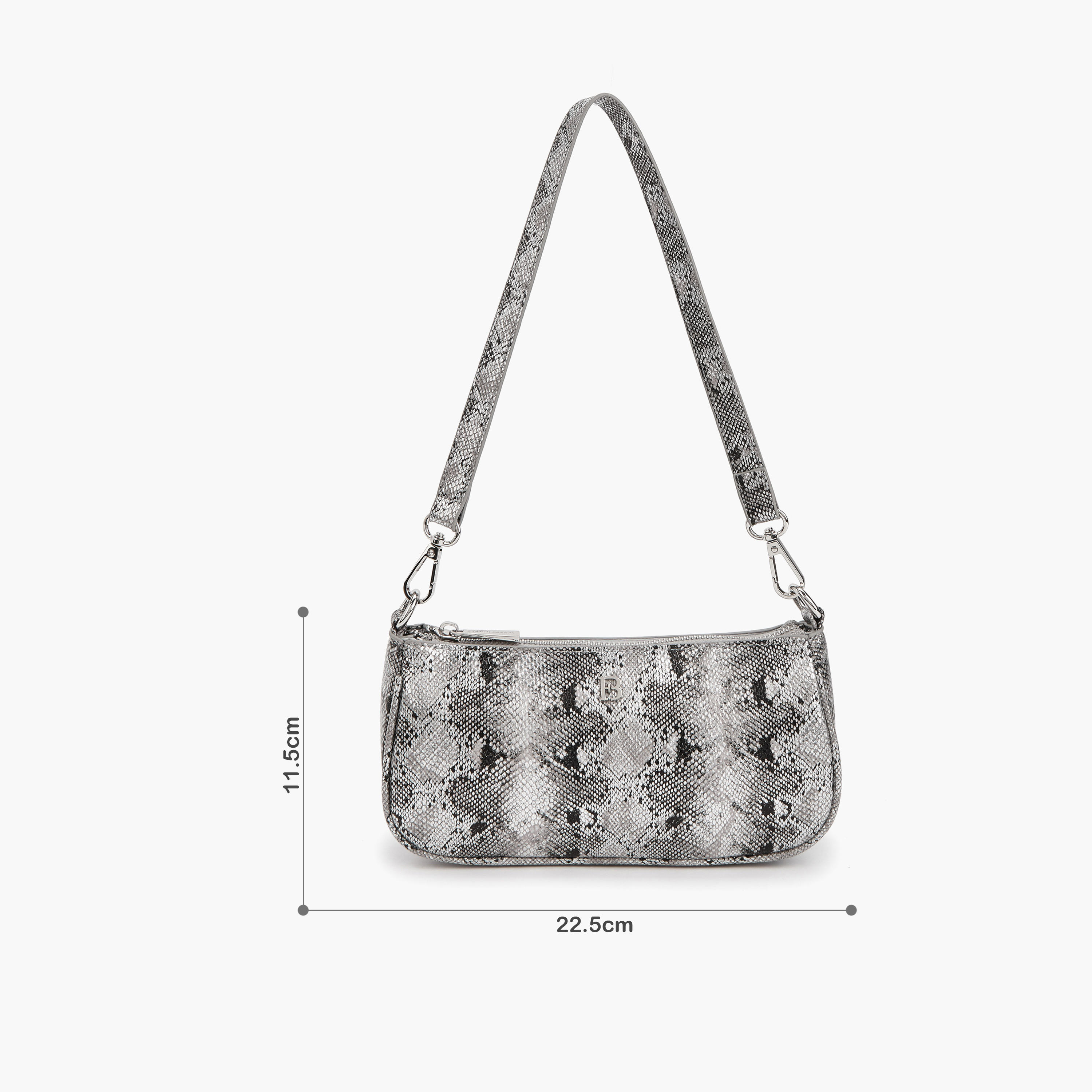 Flora Bella Animal Print Crossbody Bag with Detachable Strap and Zip Closure-women-bagsandwallets-handbags-image-2