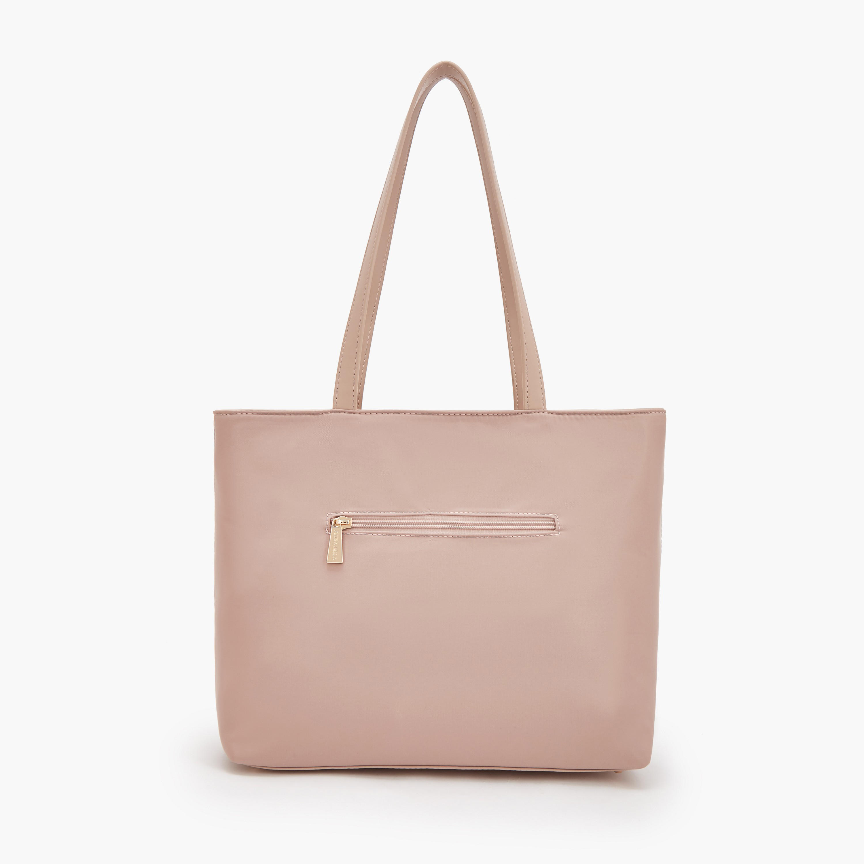 شنطة توتي سادة بمقابض مزدوجة من فلورا بيلا-women-bagsandwallets-handbags-image-2