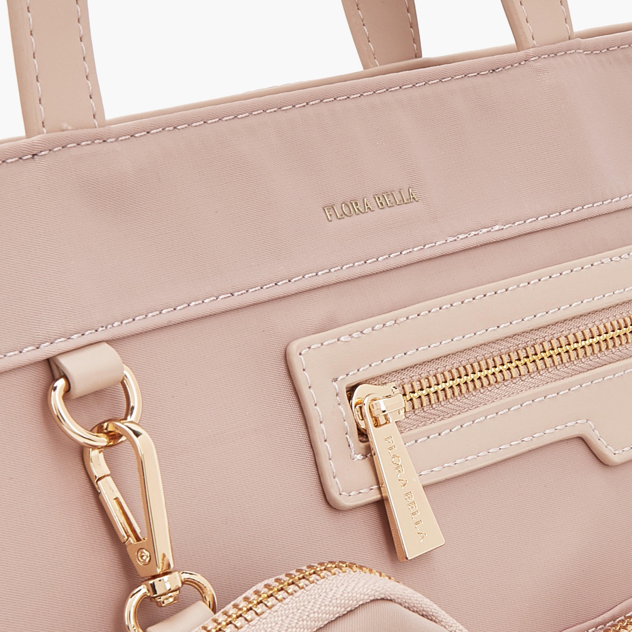 شنطة توتي سادة بمقابض مزدوجة من فلورا بيلا-women-bagsandwallets-handbags-image-4