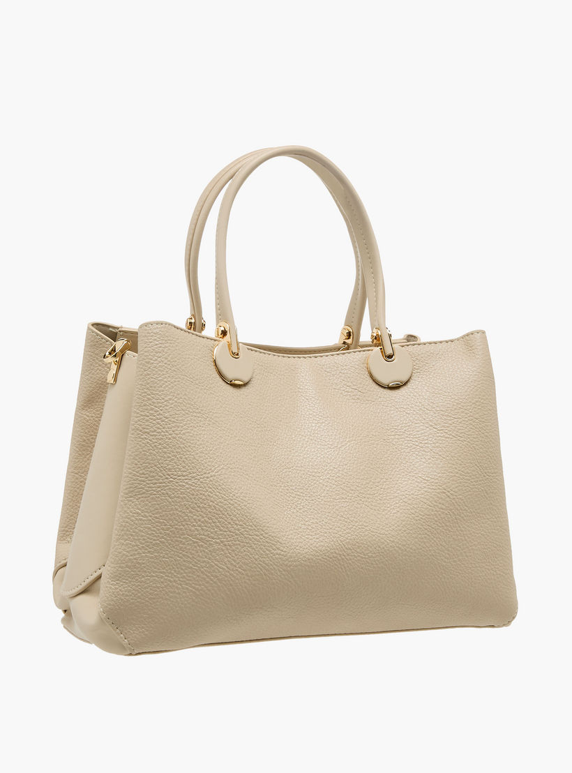 شنطة توتي سادة بحزام قابل للفصل من فلورا بيلا-women-bagsandwallets-handbags-image-4
