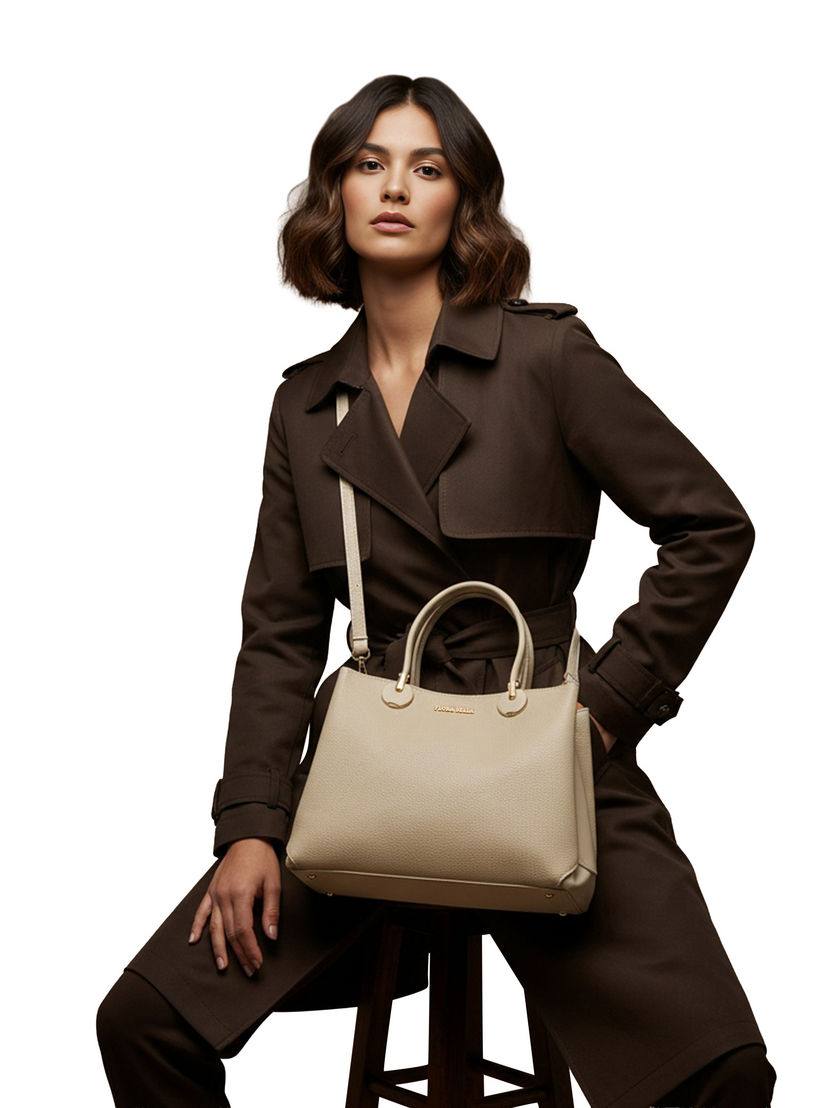شنطة توتي سادة بحزام قابل للفصل من فلورا بيلا-women-bagsandwallets-handbags-image-2