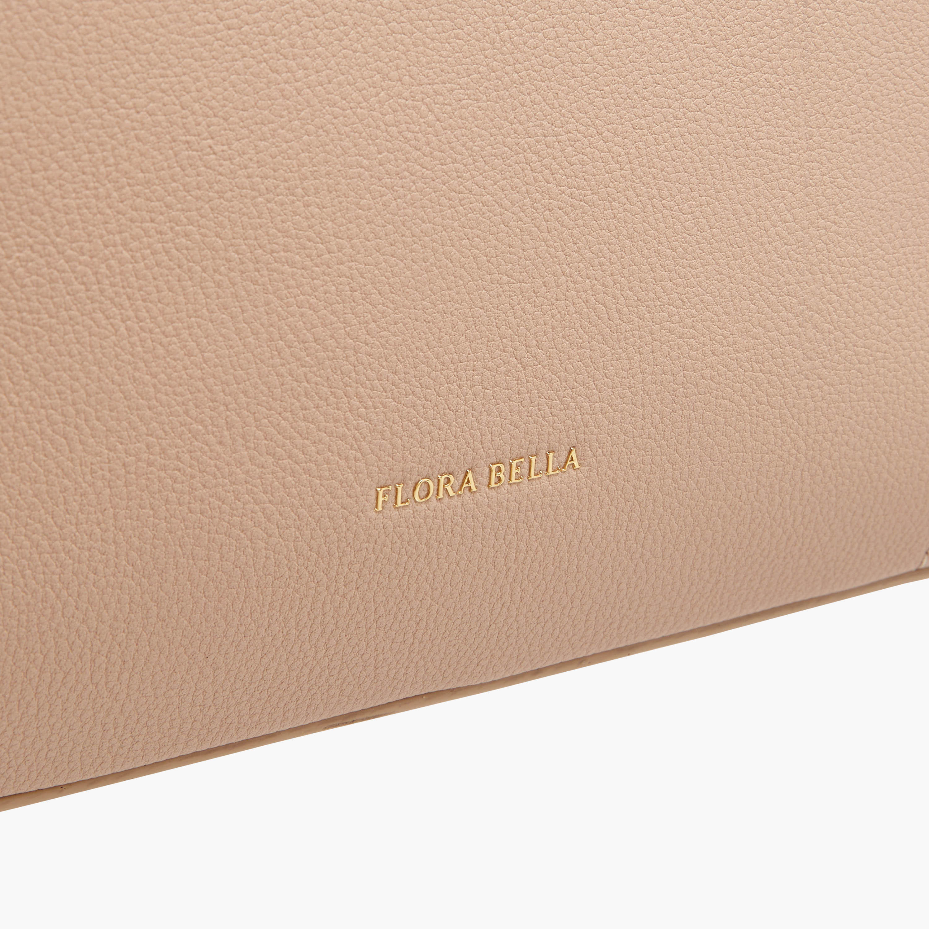 Flora Bella Textured Tote Bag with Zip Closure and Double Handle-women-bagsandwallets-handbags-image-4