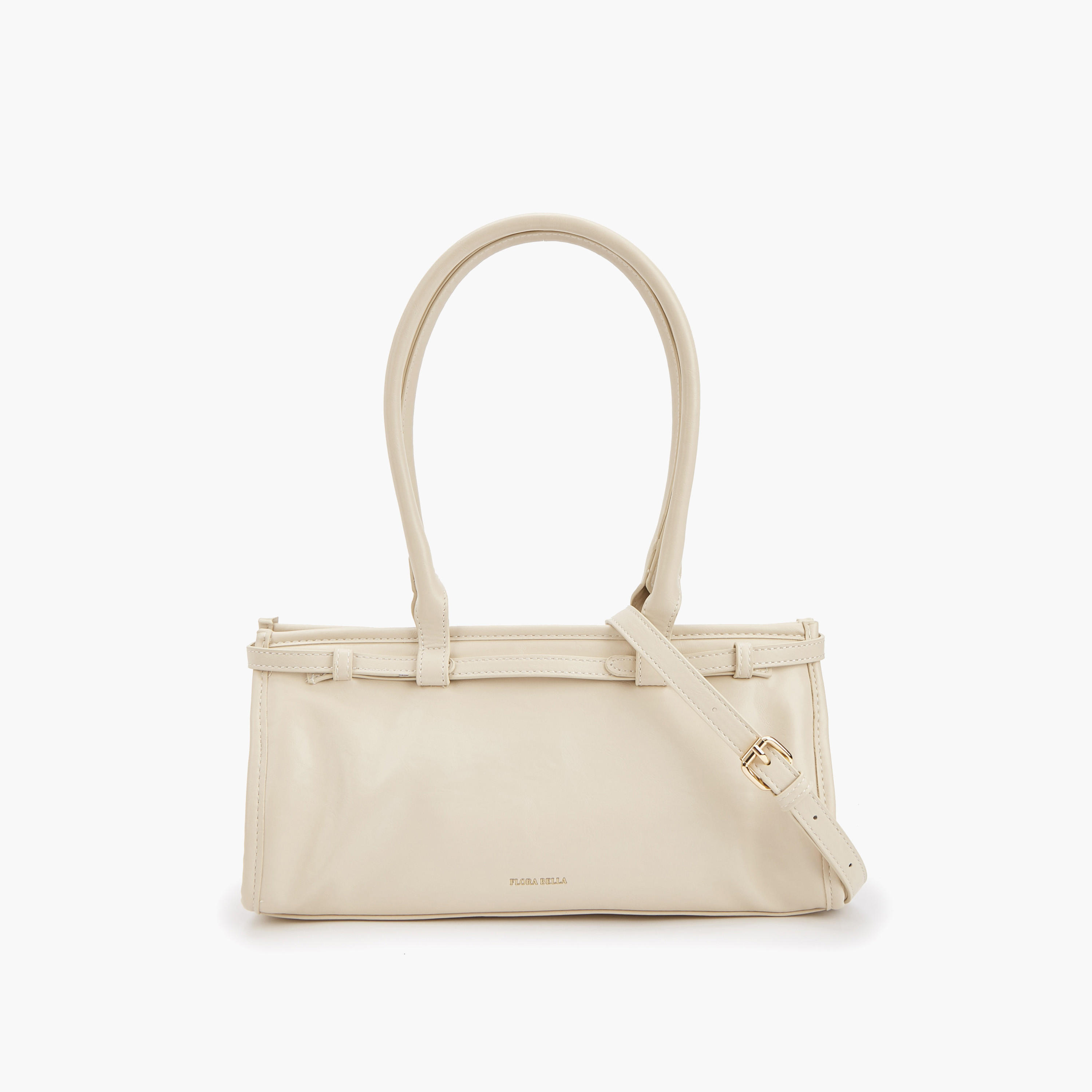 Flora Bella Solid Double Handle Tote Bag with Detachable Strap-women-bagsandwallets-handbags-image-1