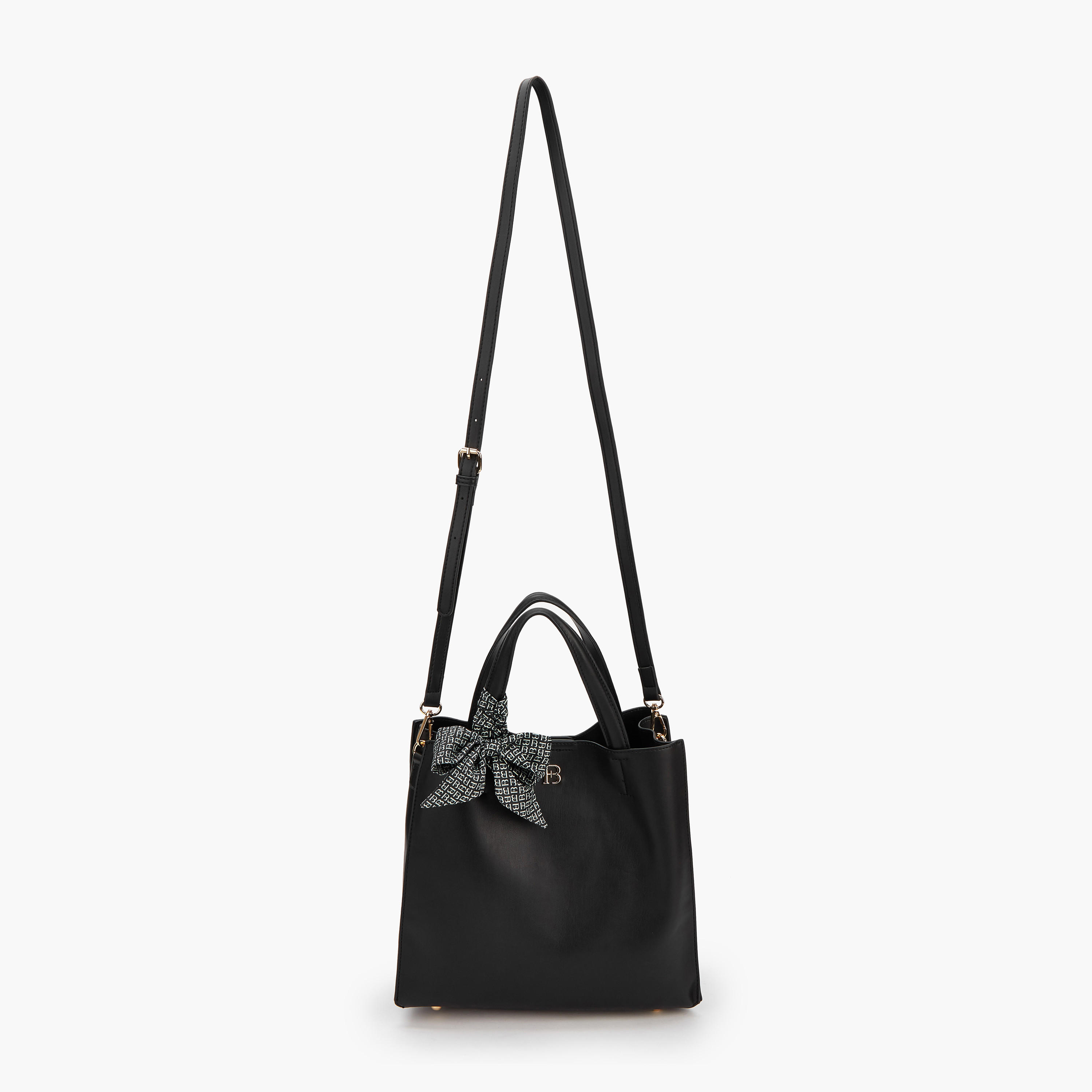 Flora Bella Double Handle Tote Bag with Scarf Accent-women-bagsandwallets-handbags-image-2