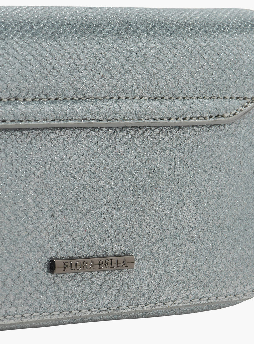 Flora Bella Textured Crossbody Bag with Chain Strap-women-bagsandwallets-handbags-image-5
