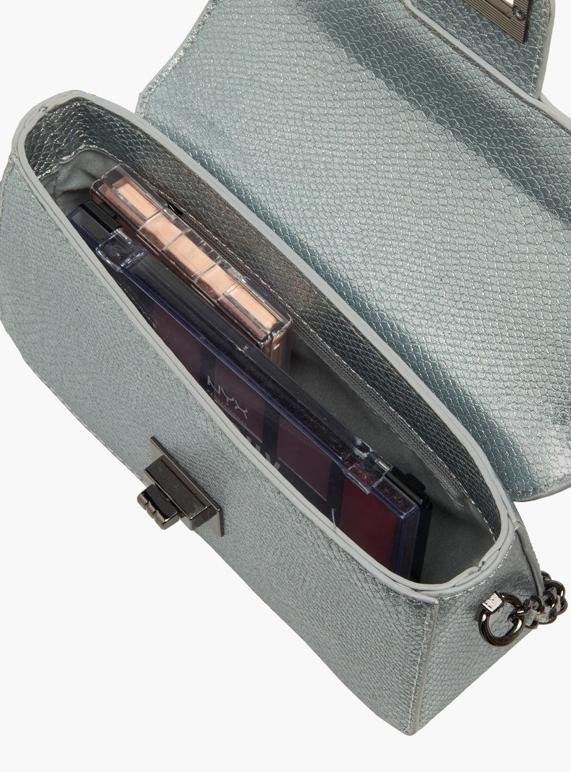 Flora Bella Textured Crossbody Bag with Chain Strap-women-bagsandwallets-handbags-image-7