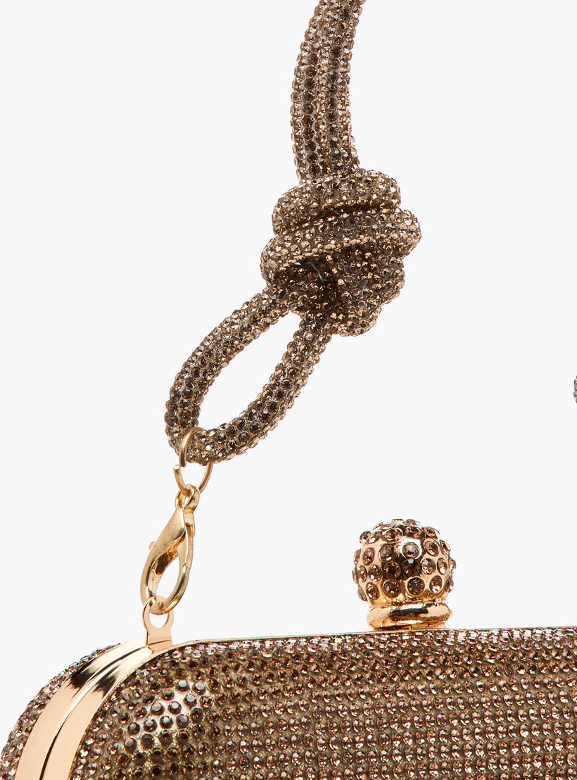شنطة كلاتش بحزام سلسلة وزينة من فلورا بيلا-women-bagsandwallets-handbags-image-4