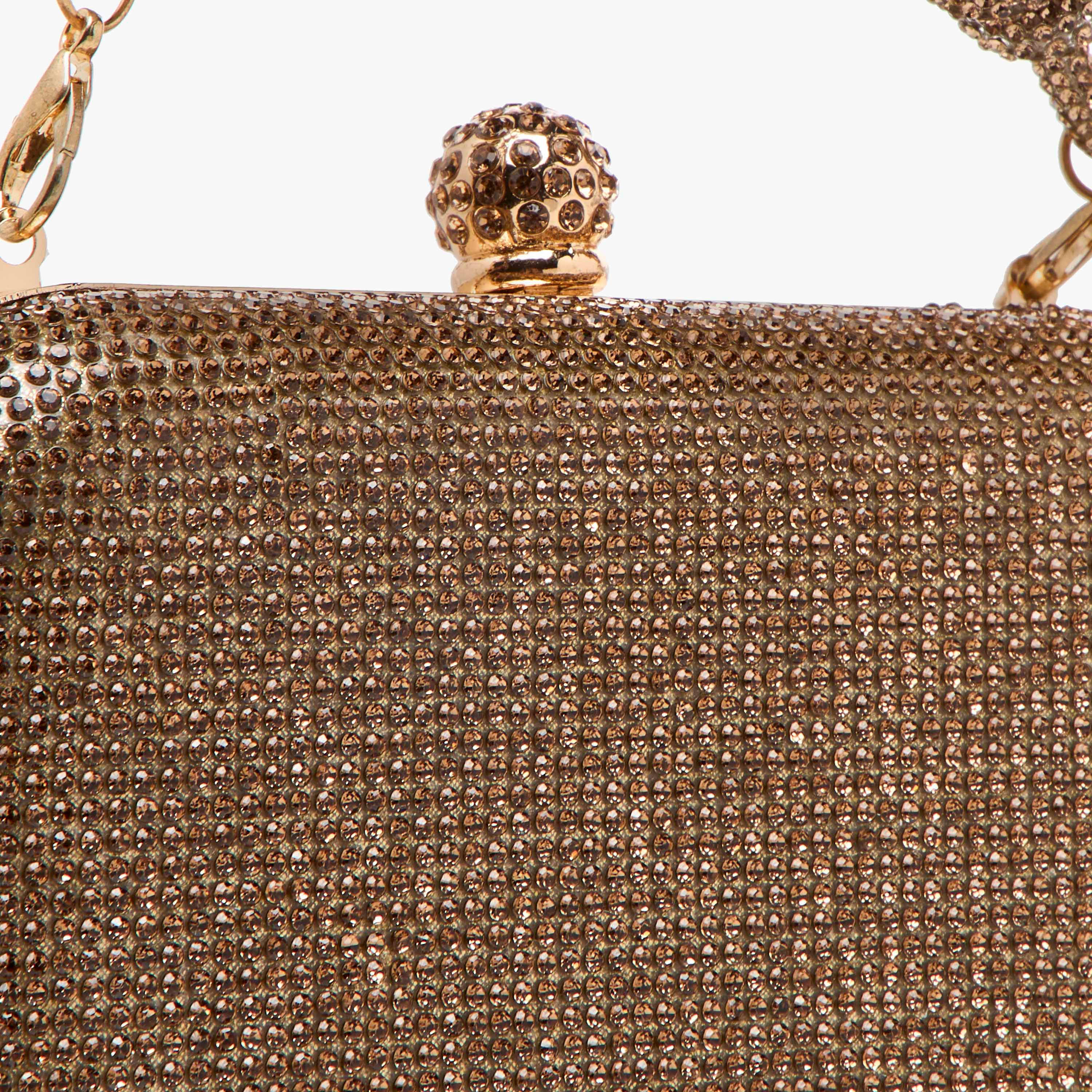 شنطة كلاتش بحزام سلسلة وزينة من فلورا بيلا-women-bagsandwallets-handbags-image-5