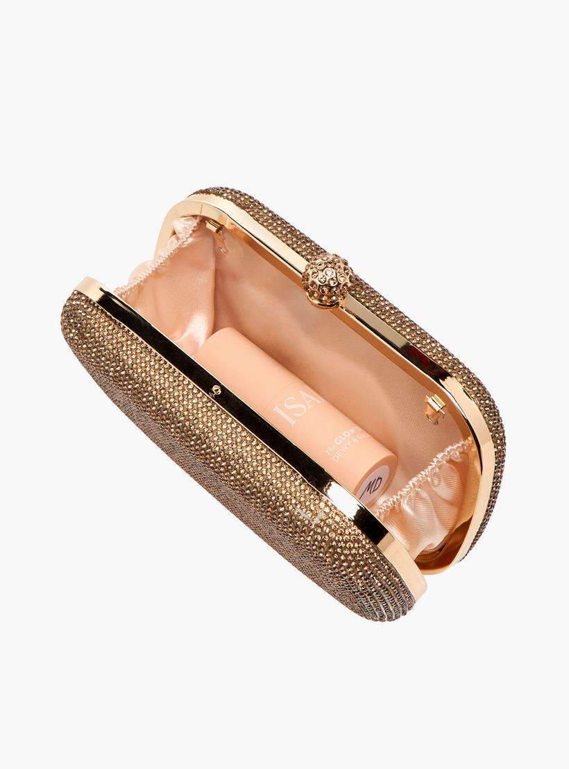 شنطة كلاتش بحزام سلسلة وزينة من فلورا بيلا-women-bagsandwallets-handbags-image-7