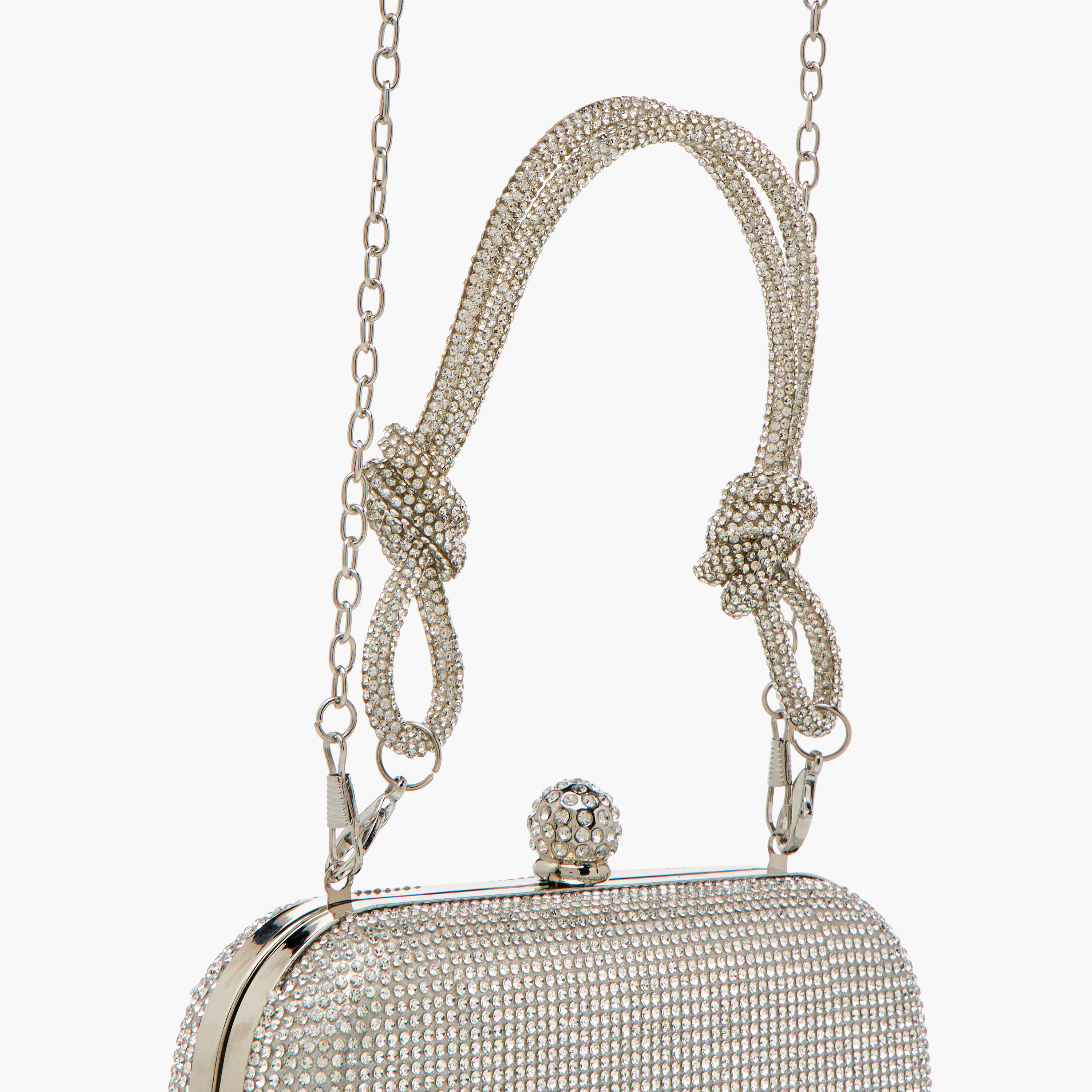 Flora Bella Embellished Clutch with Chain Strap-women-bagsandwallets-handbags-image-4